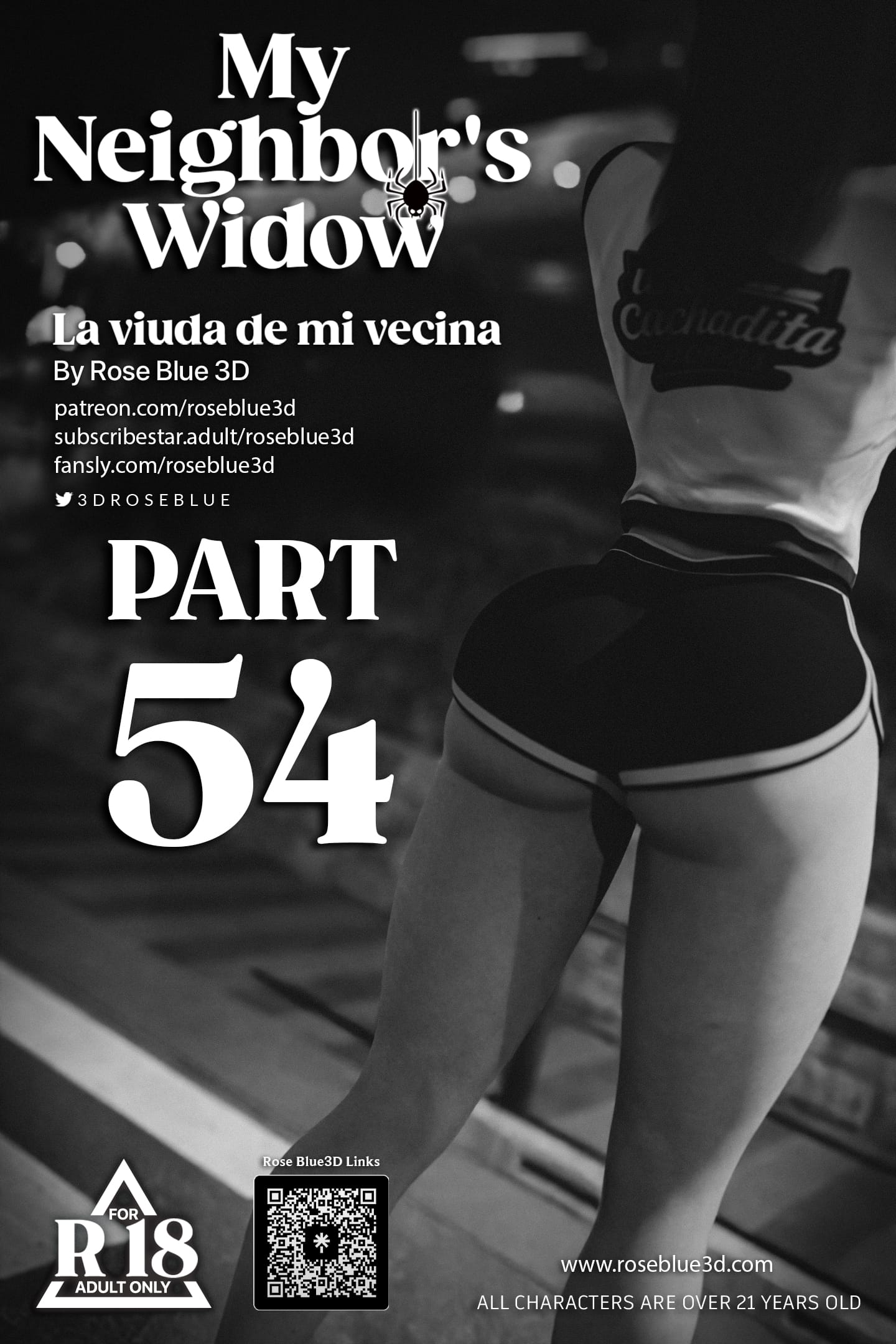 My Neighbor’s Widow [Rose Blue 3D] Chapter 54 - Page 1