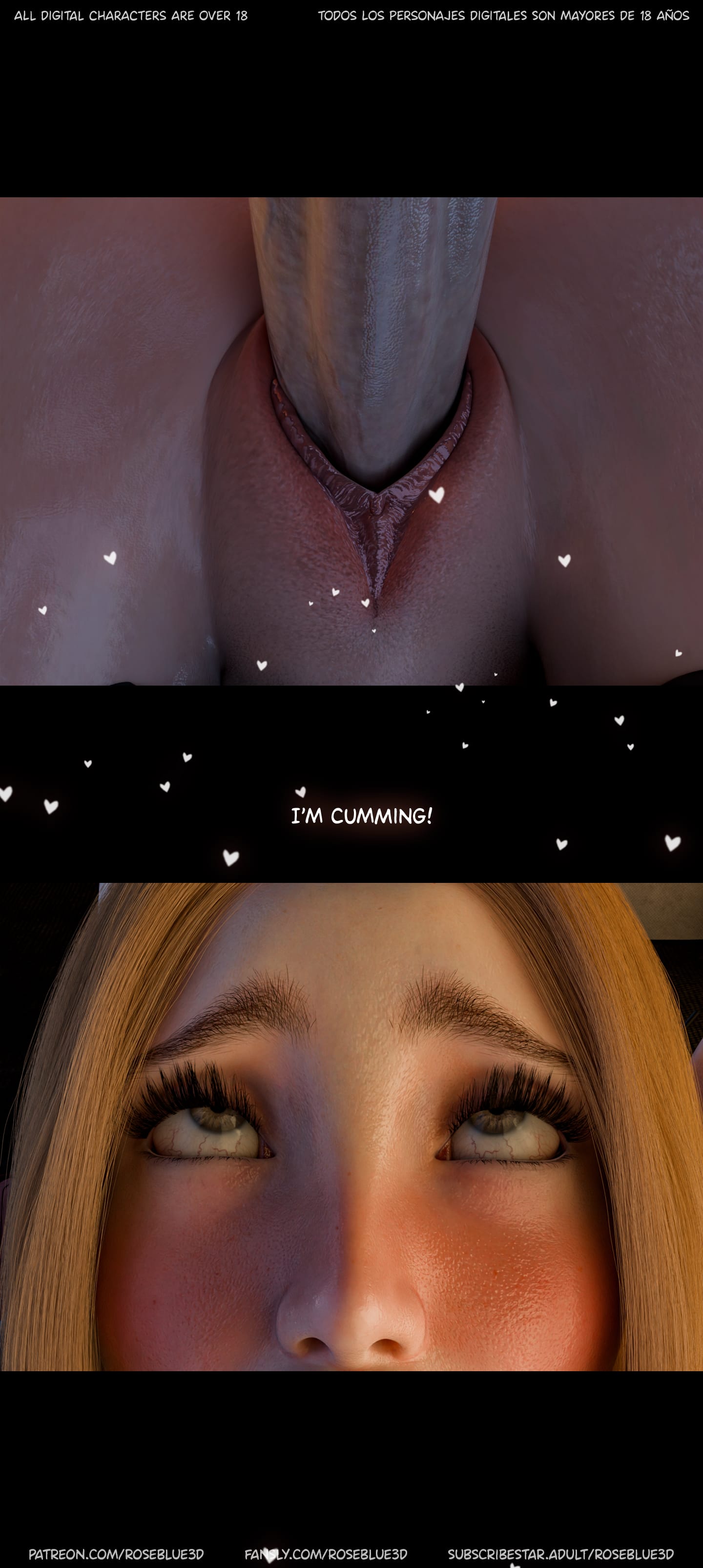 My Neighbor’s Widow [Rose Blue 3D] Chapter 54 - Page 105