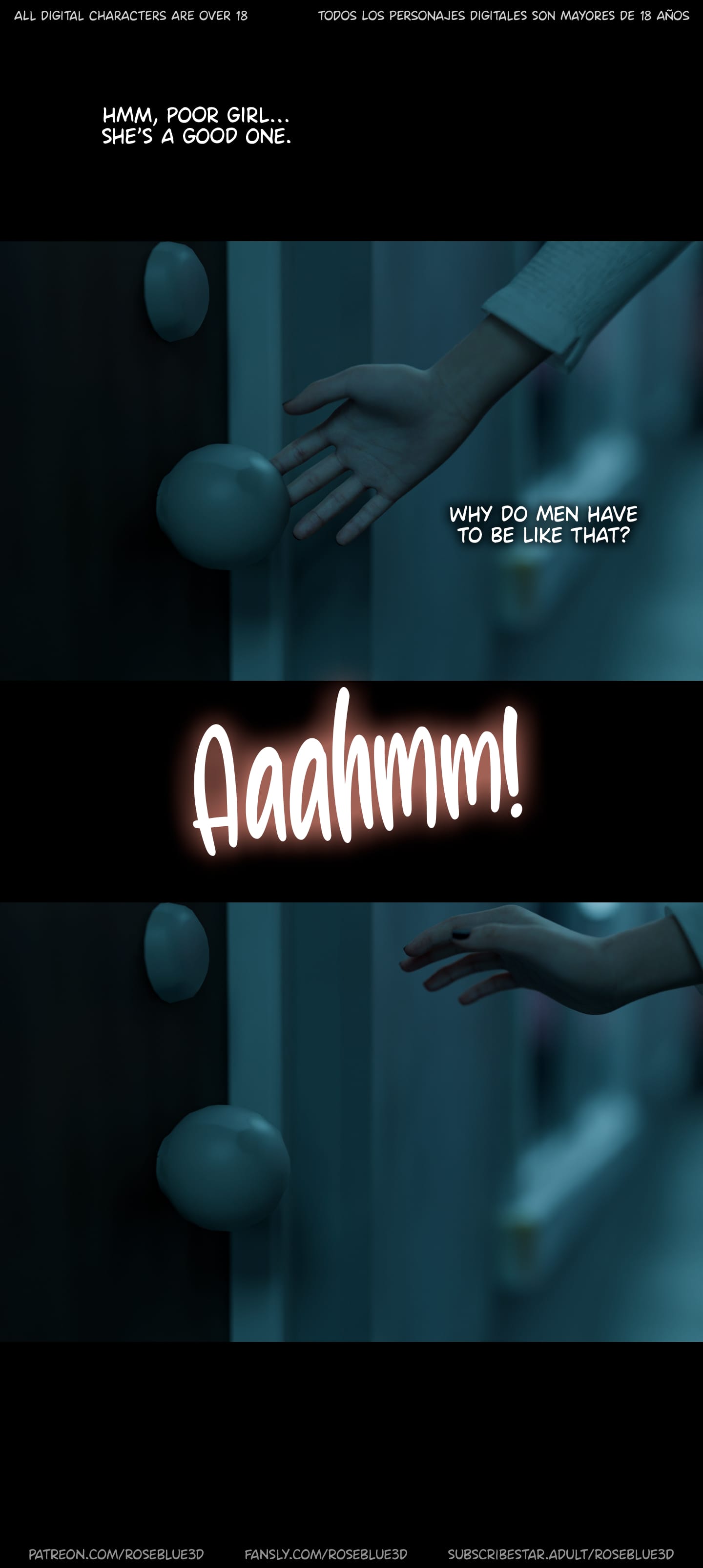 My Neighbor’s Widow [Rose Blue 3D] Chapter 54 - Page 118