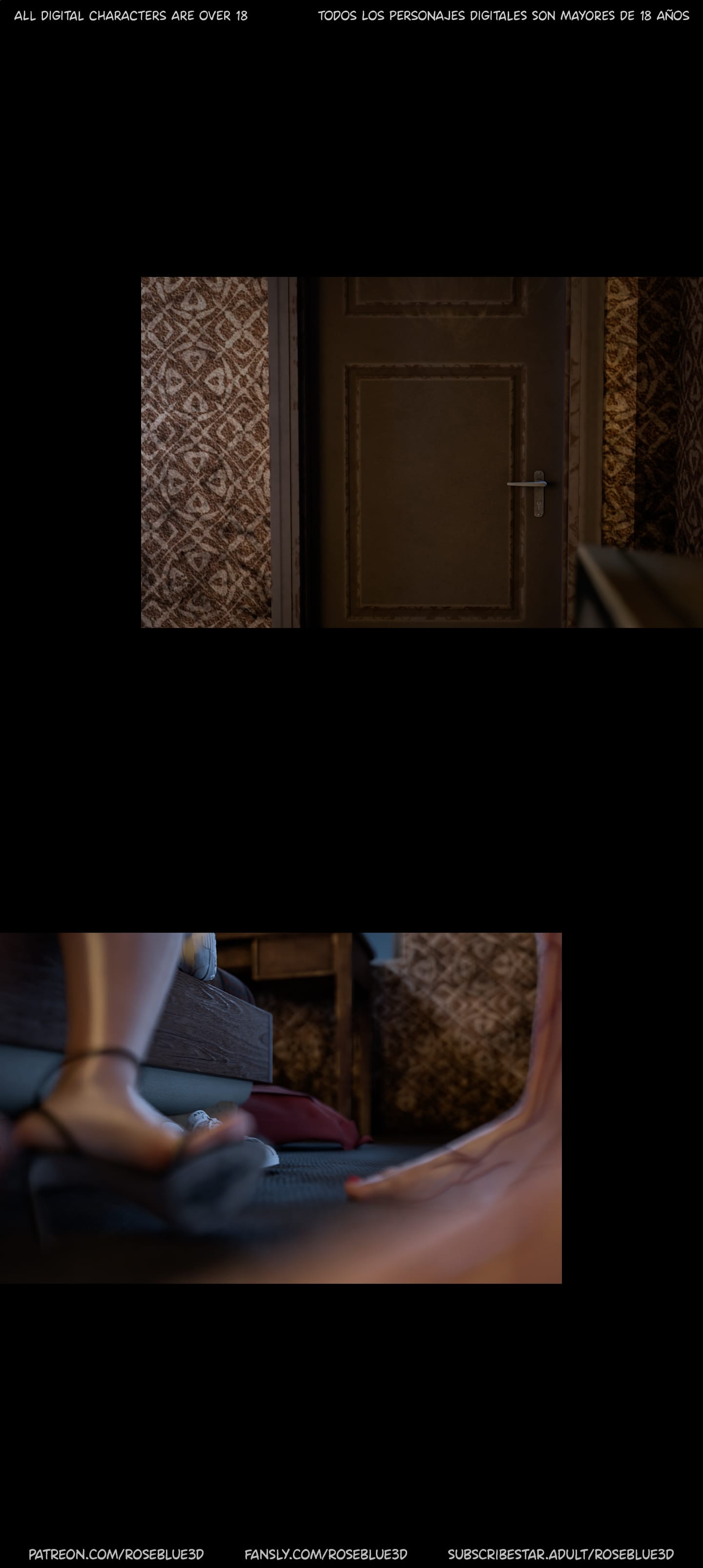 My Neighbor’s Widow [Rose Blue 3D] Chapter 54 - Page 149