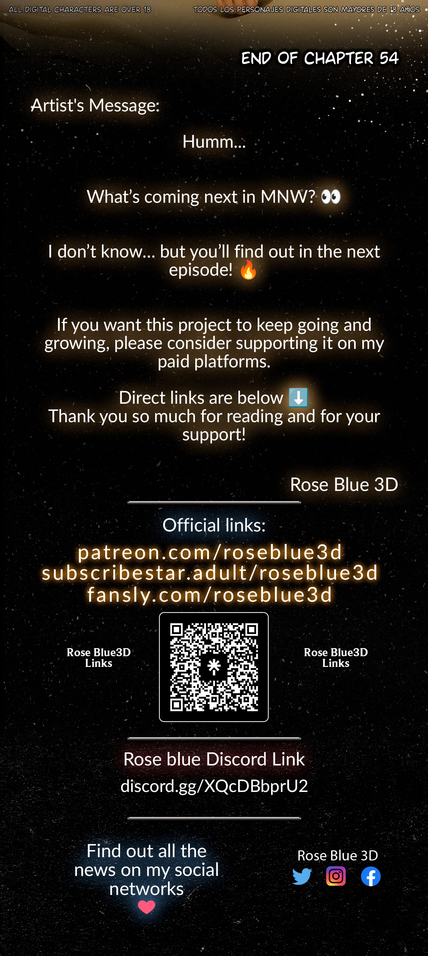 My Neighbor’s Widow [Rose Blue 3D] Chapter 54 - Page 156
