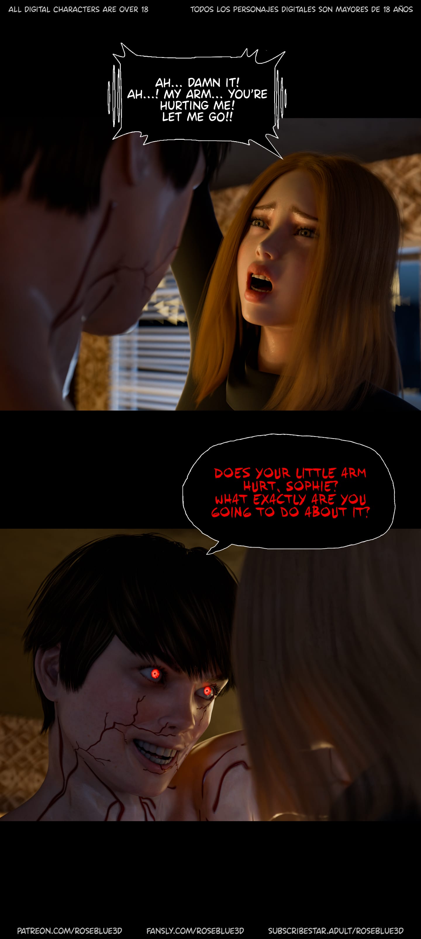 My Neighbor’s Widow [Rose Blue 3D] Chapter 54 - Page 29