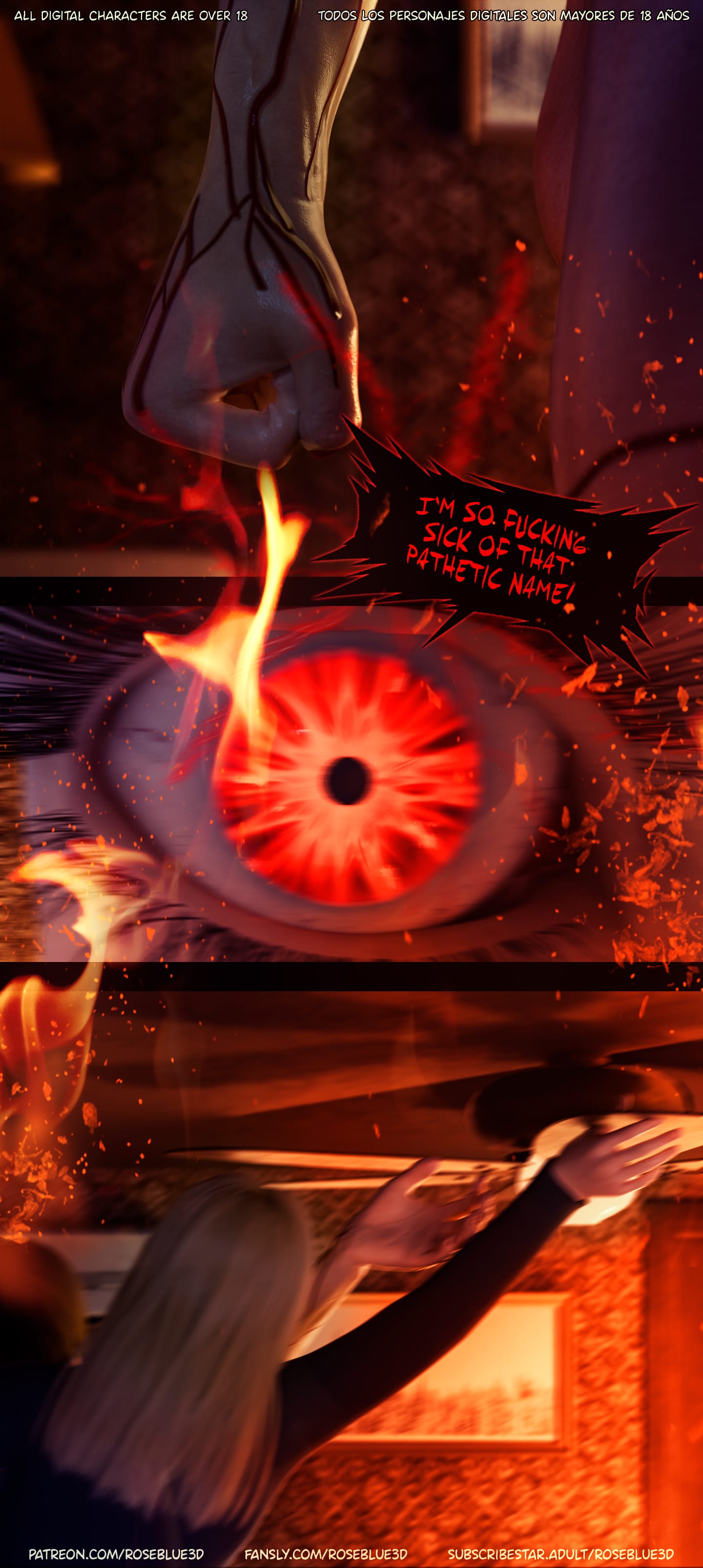 My Neighbor’s Widow [Rose Blue 3D] Chapter 54 - Page 31