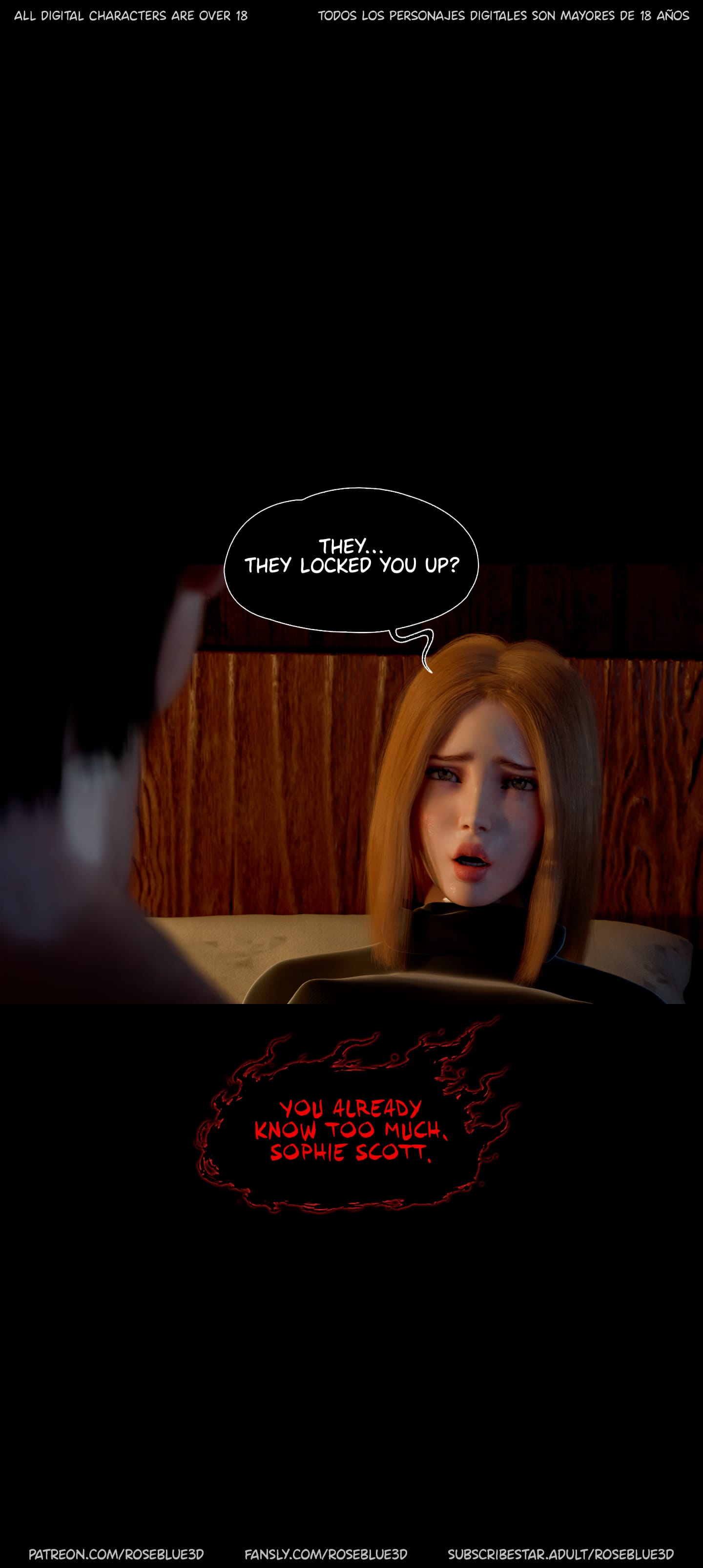 My Neighbor’s Widow [Rose Blue 3D] Chapter 54 - Page 38