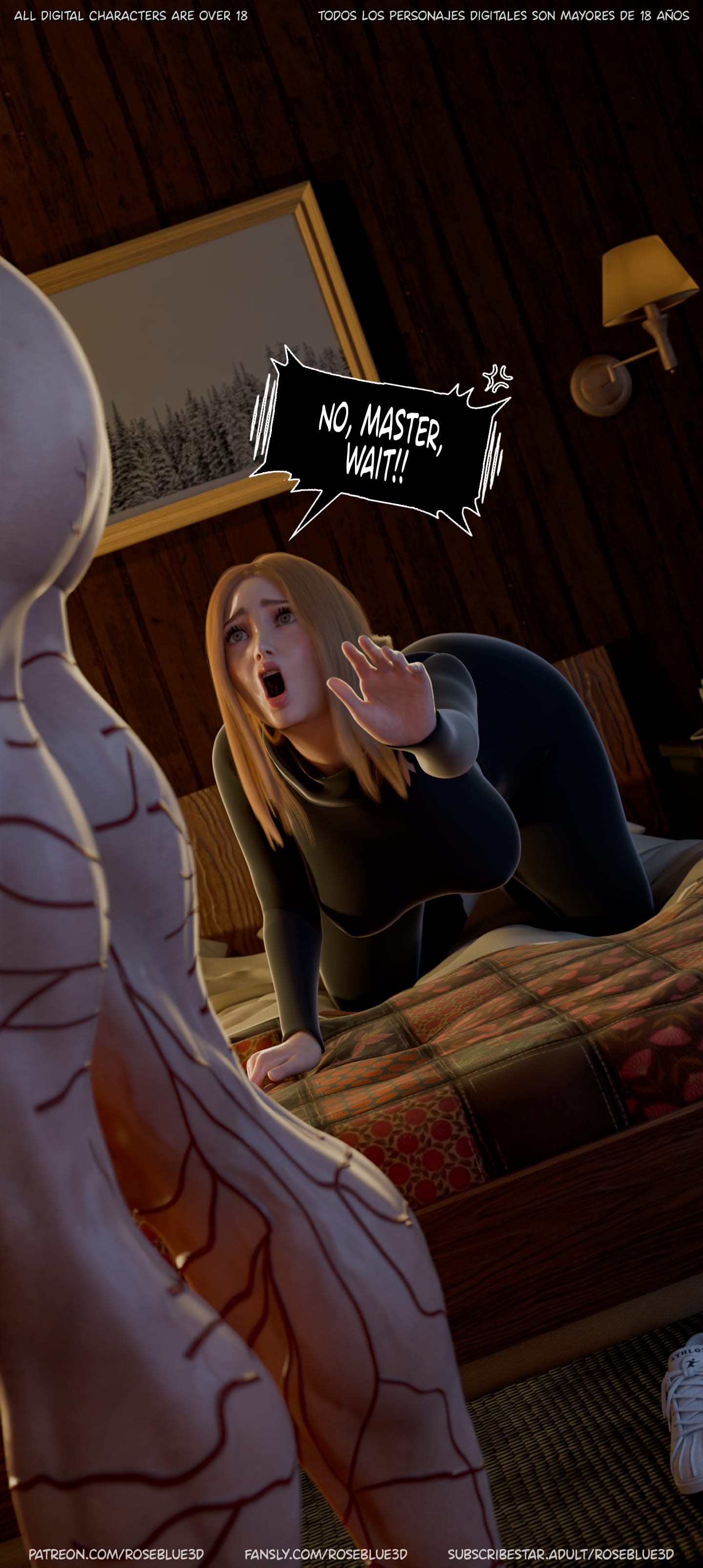 My Neighbor’s Widow [Rose Blue 3D] Chapter 54 - Page 52
