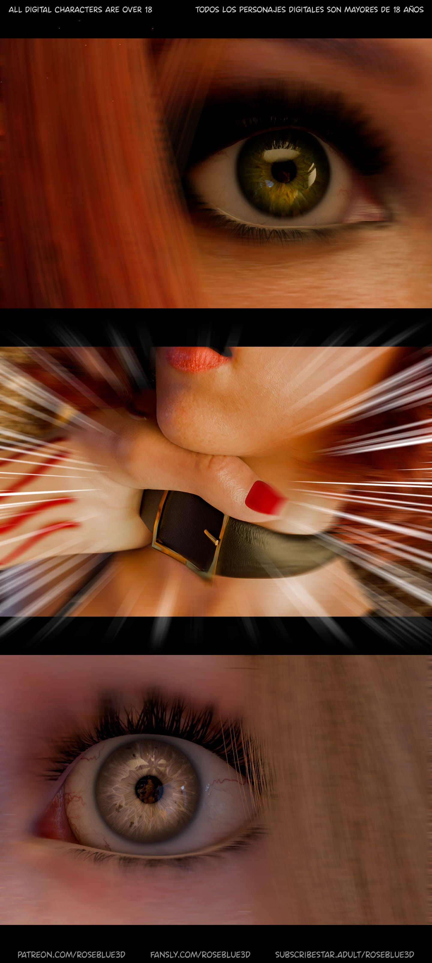 My Neighbor’s Widow [Rose Blue 3D] Chapter 54 - Page 55