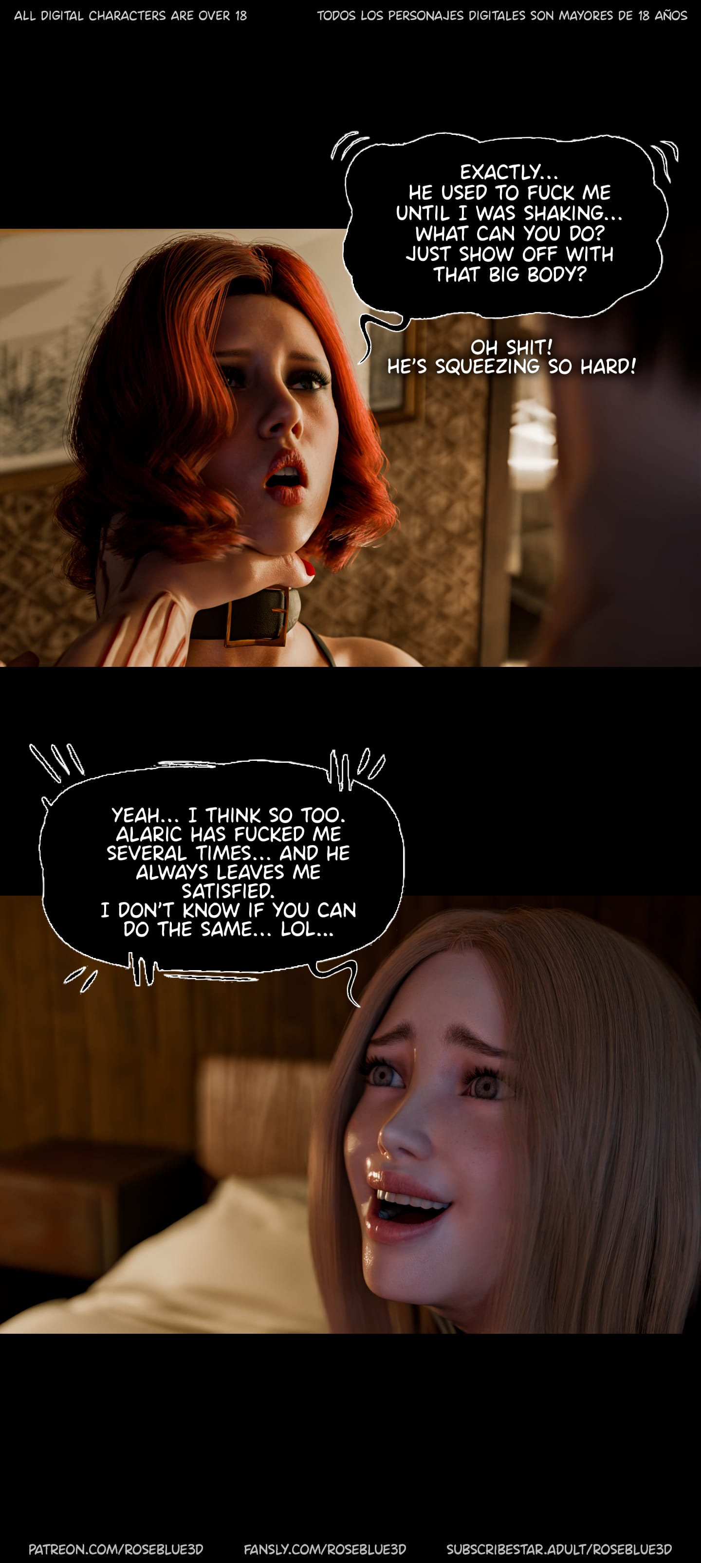 My Neighbor’s Widow [Rose Blue 3D] Chapter 54 - Page 58