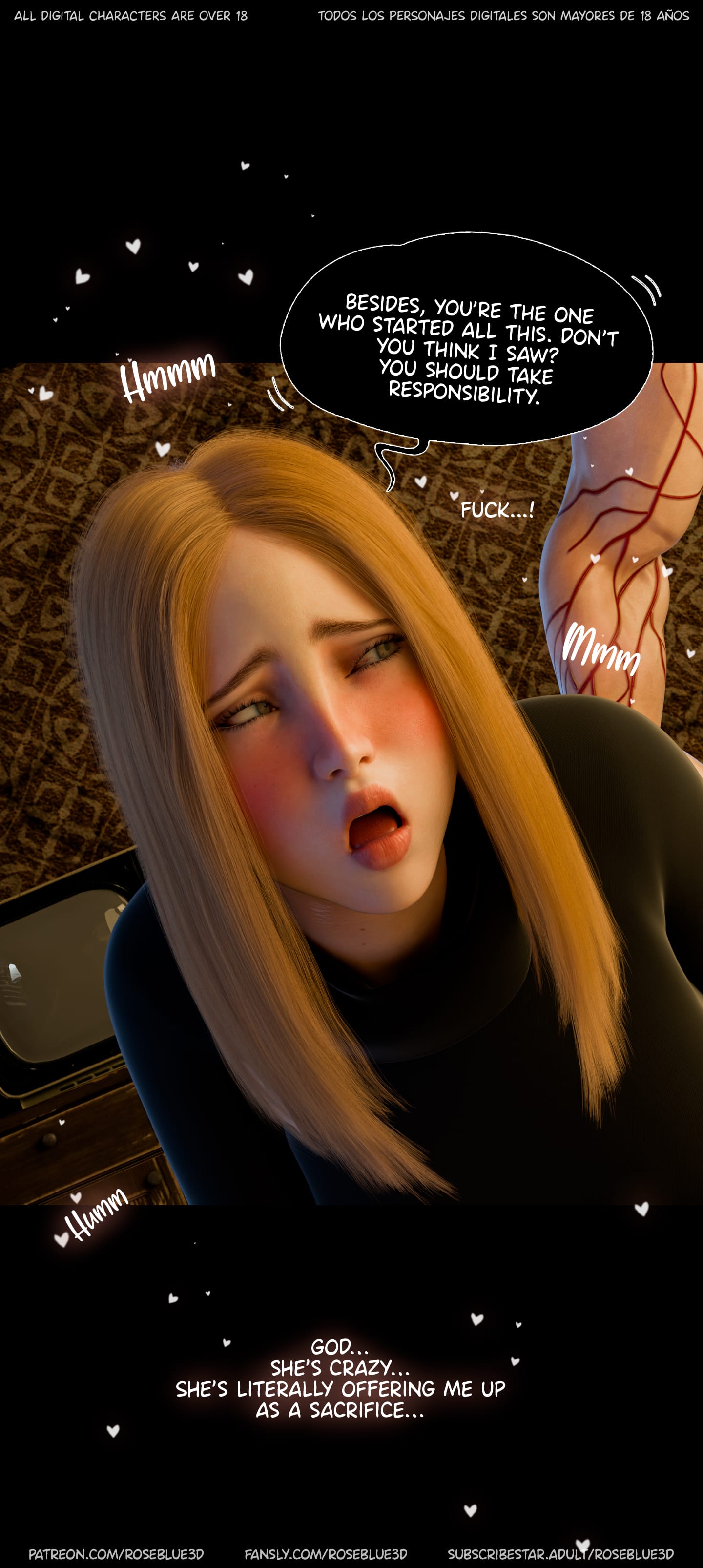 My Neighbor’s Widow [Rose Blue 3D] Chapter 54 - Page 90