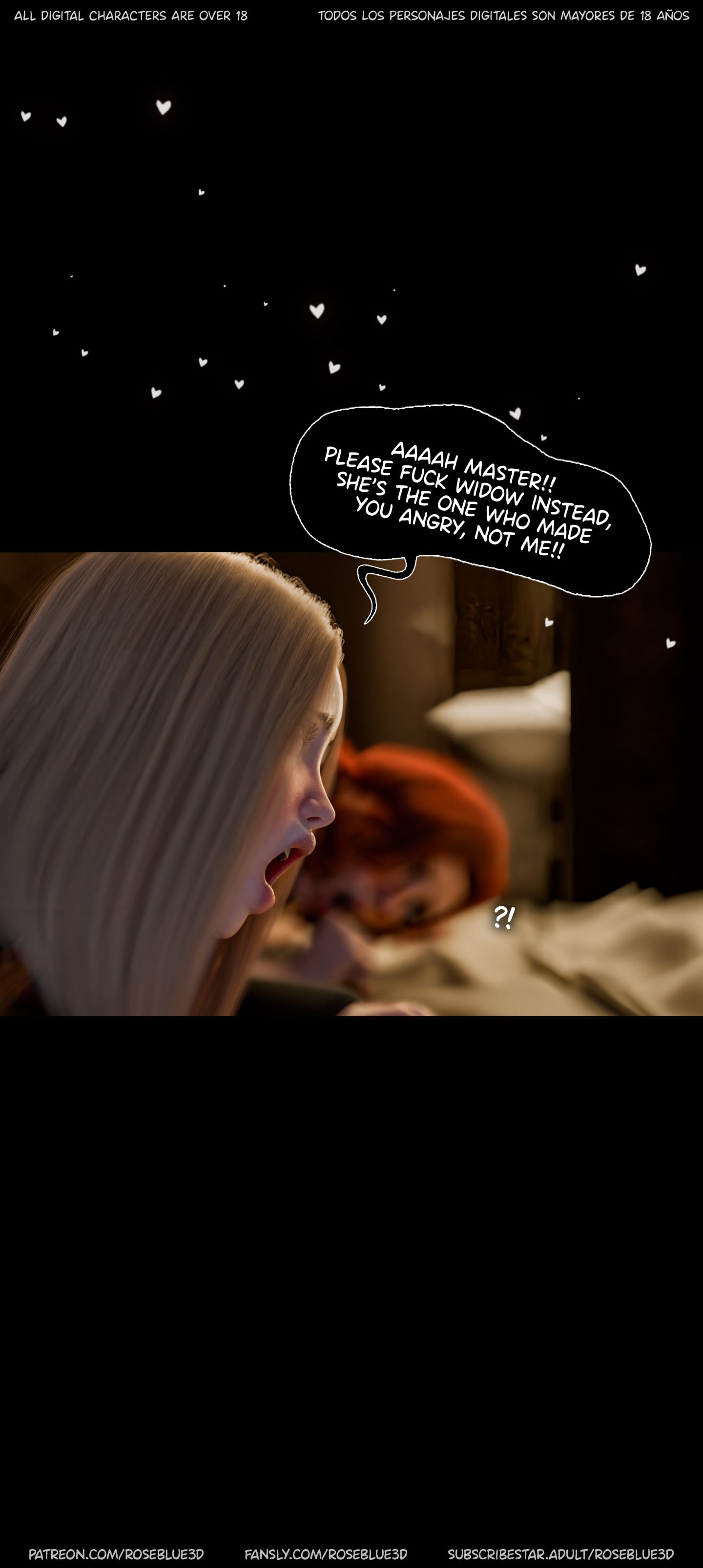 My Neighbor’s Widow [Rose Blue 3D] Chapter 54 - Page 99