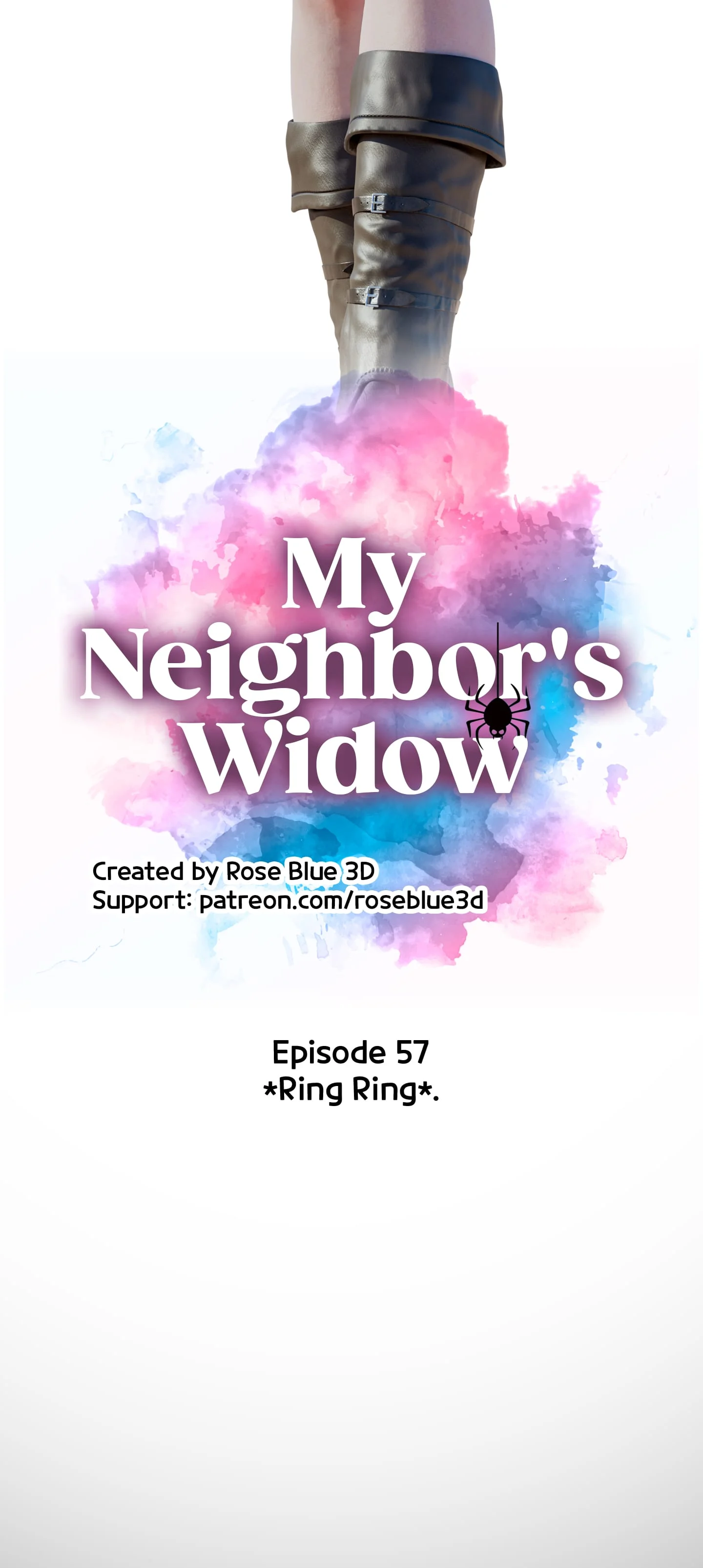 My Neighbor’s Widow [Rose Blue 3D] Chapter 57 - Page 5
