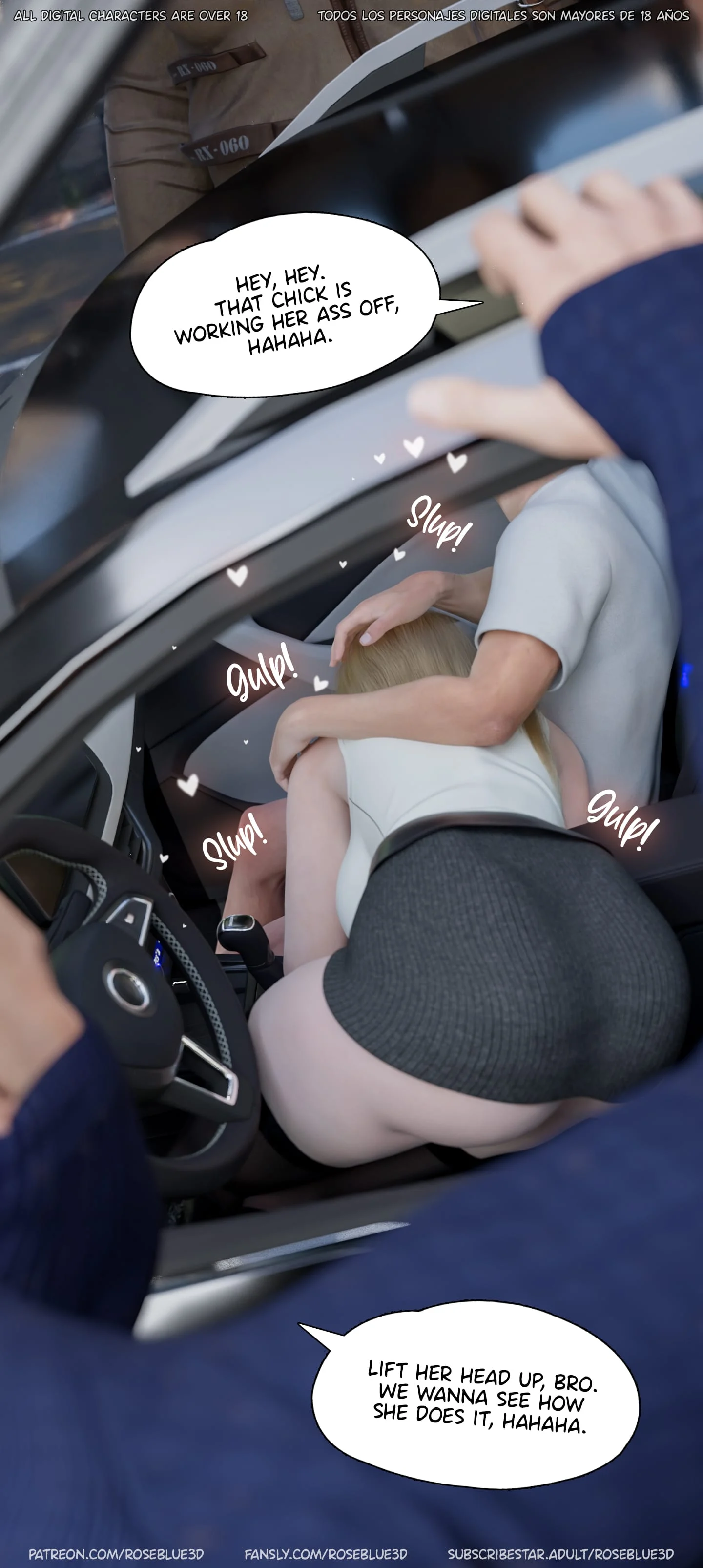My Neighbor’s Widow [Rose Blue 3D] Chapter 57 - Page 13