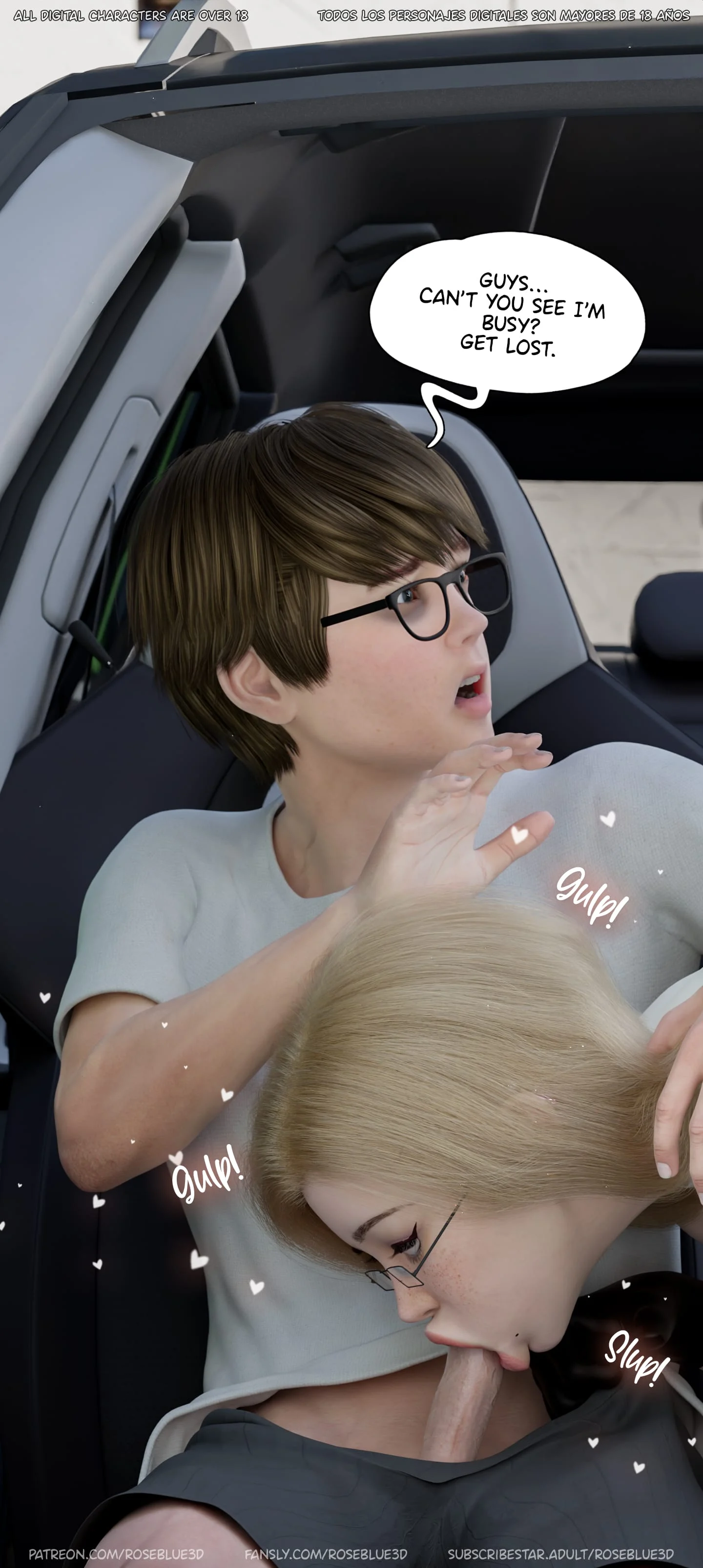 My Neighbor’s Widow [Rose Blue 3D] Chapter 57 - Page 14