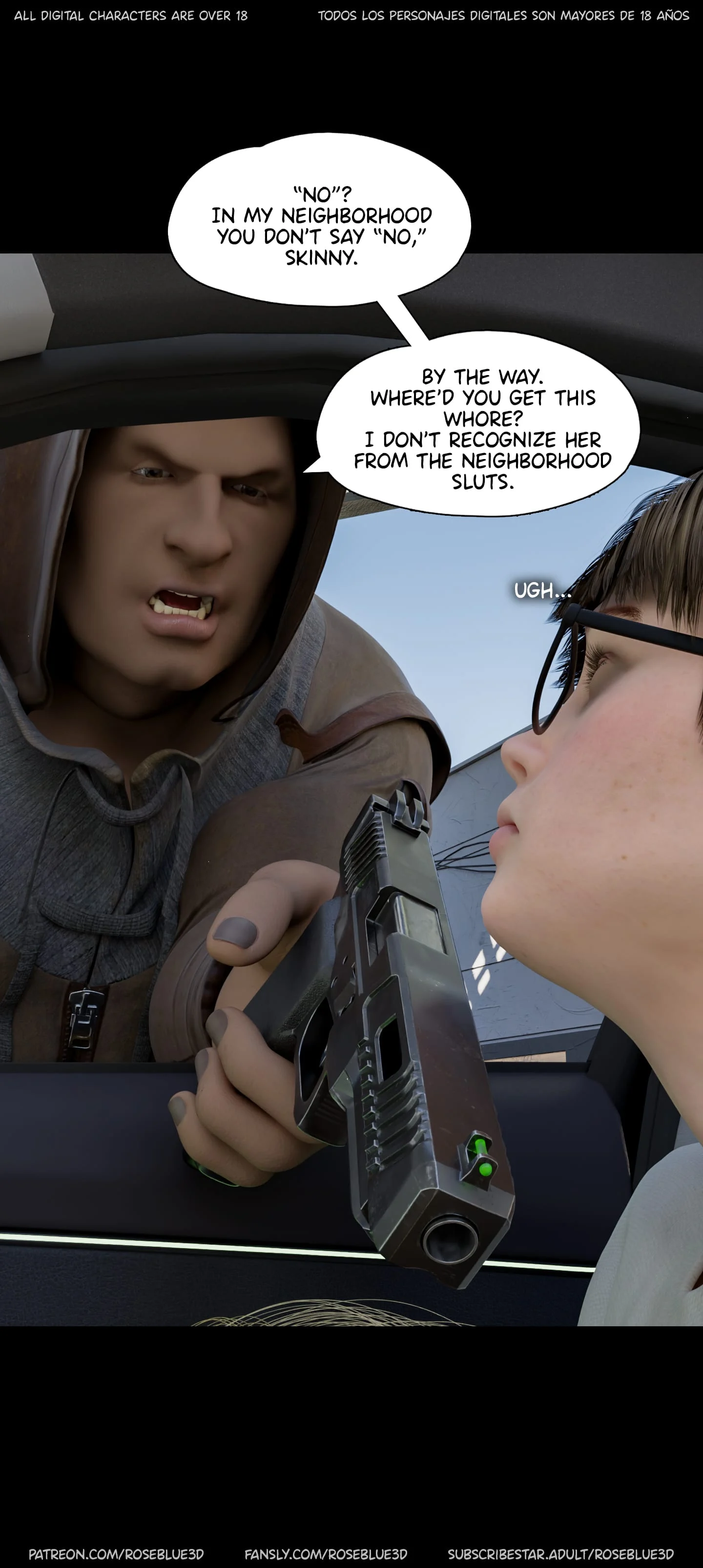 My Neighbor’s Widow [Rose Blue 3D] Chapter 57 - Page 17