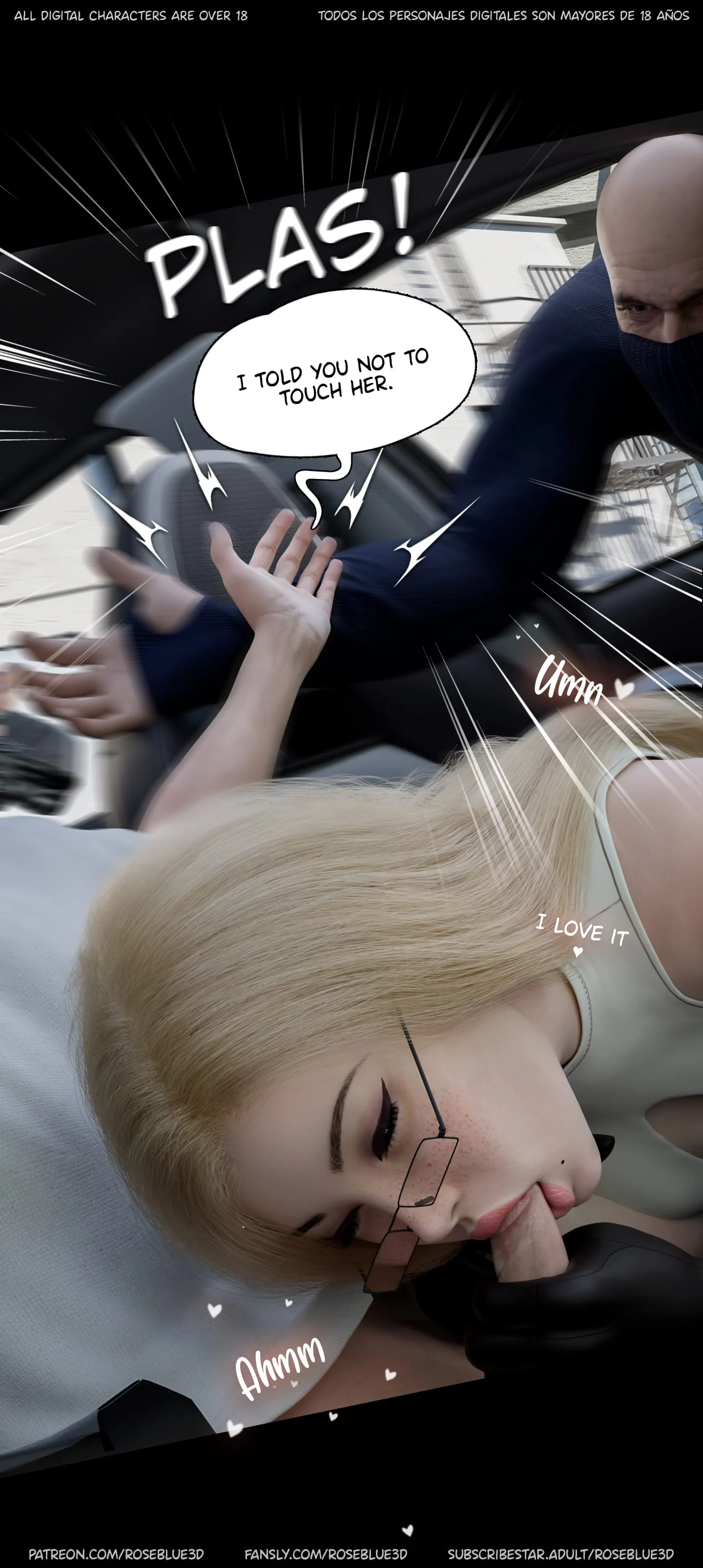 My Neighbor’s Widow [Rose Blue 3D] Chapter 57 - Page 24