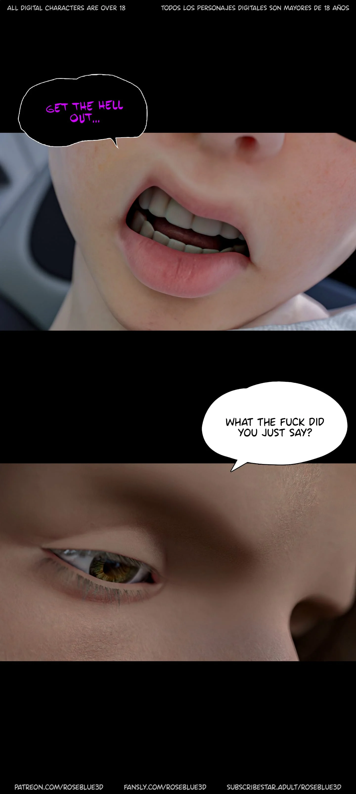 My Neighbor’s Widow [Rose Blue 3D] Chapter 57 - Page 27