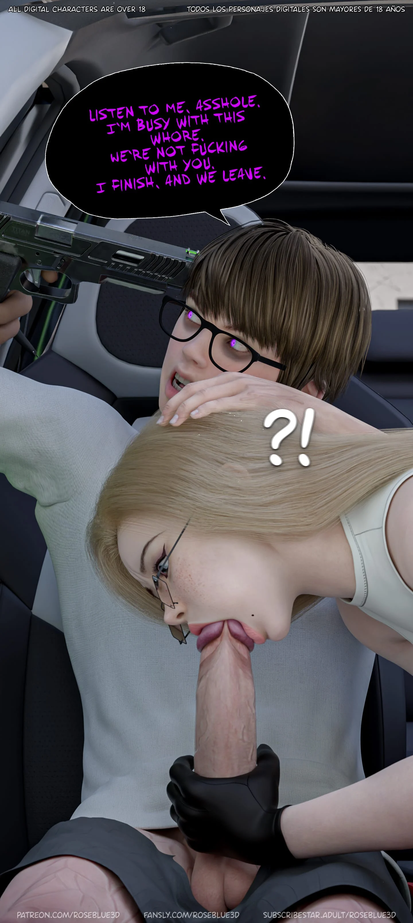 My Neighbor’s Widow [Rose Blue 3D] Chapter 57 - Page 34
