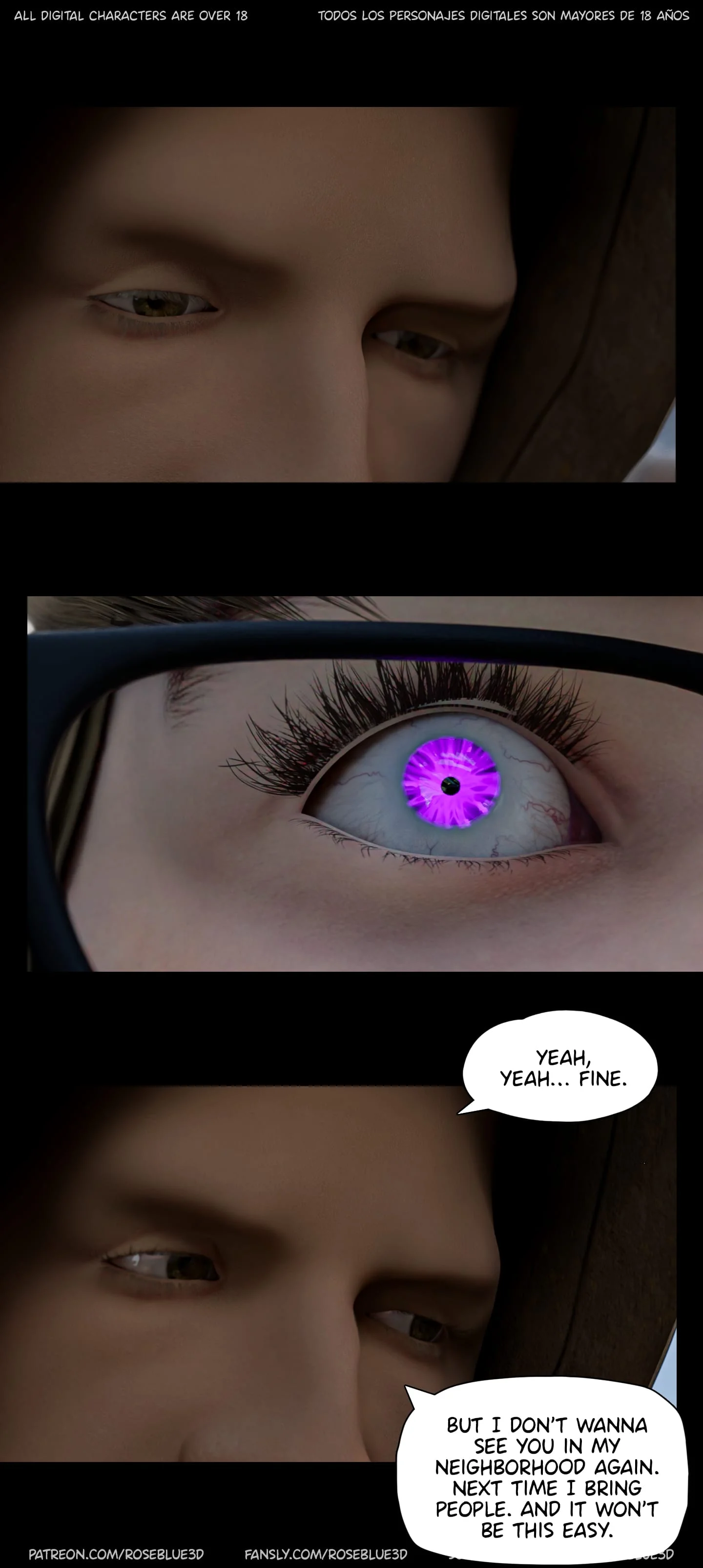 My Neighbor’s Widow [Rose Blue 3D] Chapter 57 - Page 37