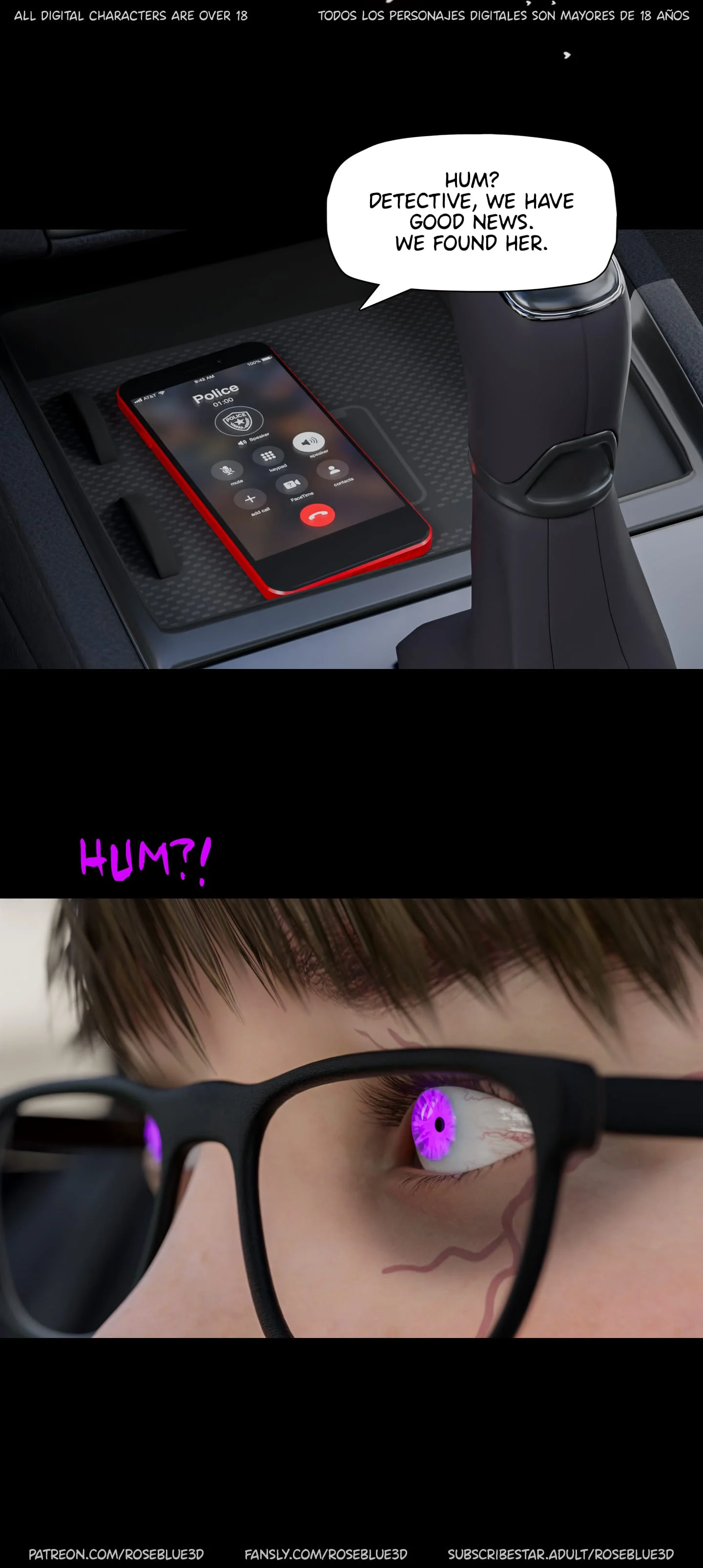 My Neighbor’s Widow [Rose Blue 3D] Chapter 57 - Page 90