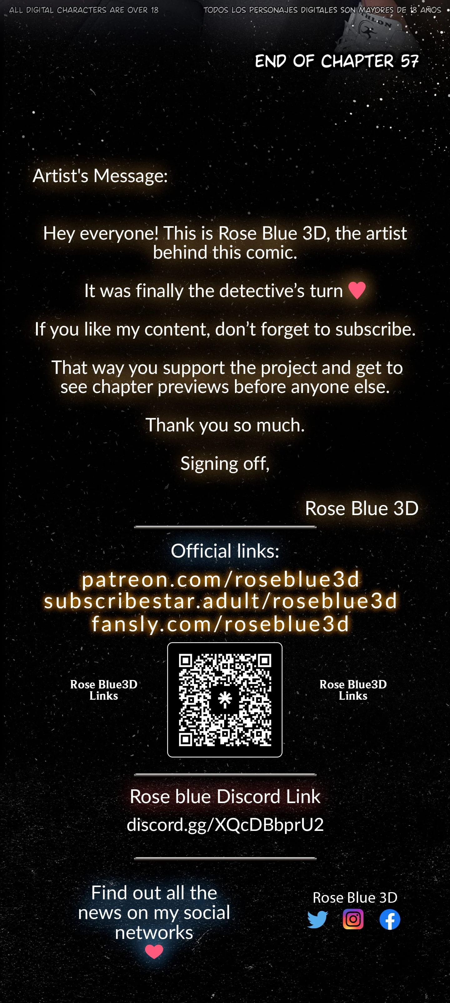 My Neighbor’s Widow [Rose Blue 3D] Chapter 57 - Page 92