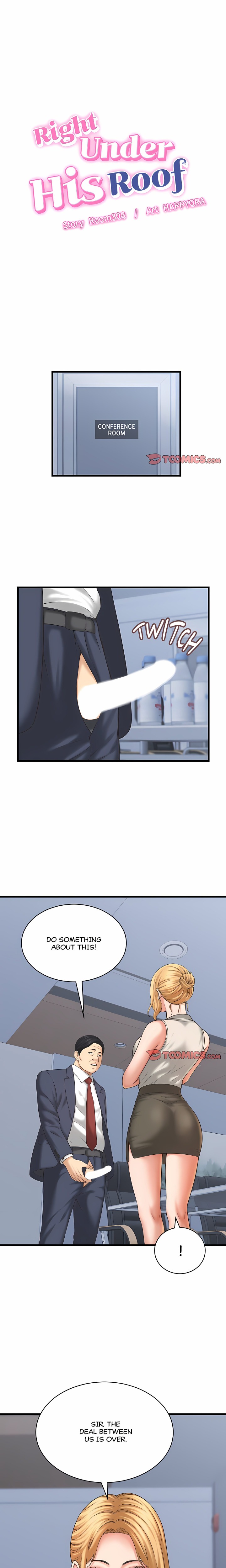 Right Under His Roof Chapter 47 - Page 1