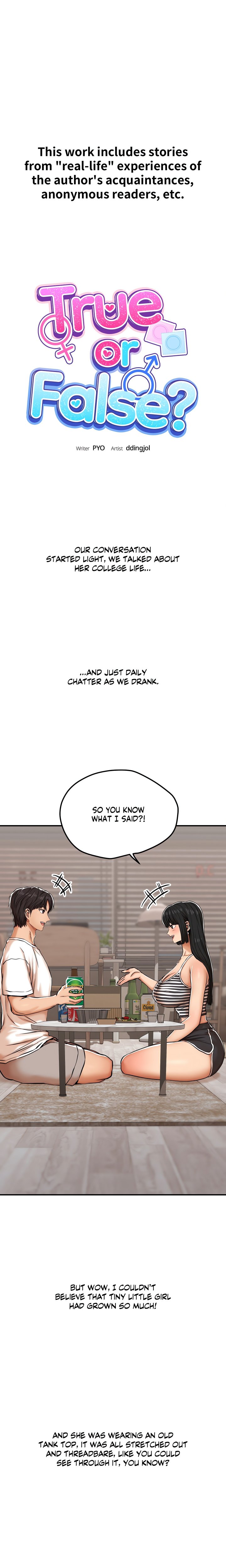 True or False? (Uncensored) Chapter 28 - Page 1