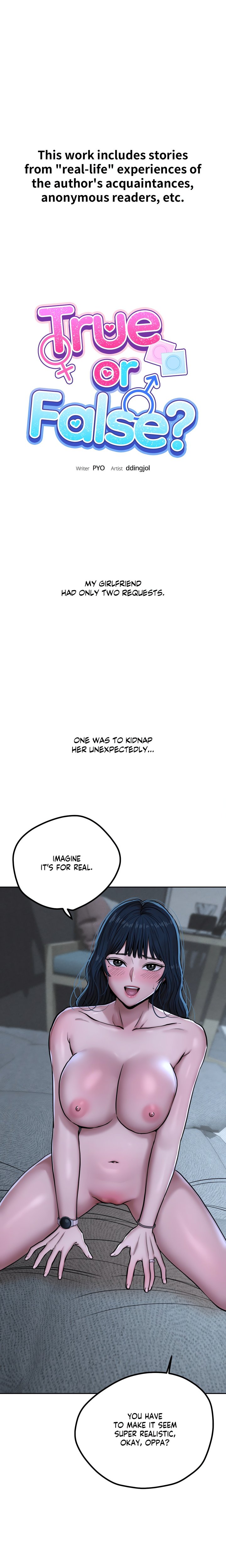 True or False? (Uncensored) Chapter 33 - Page 1