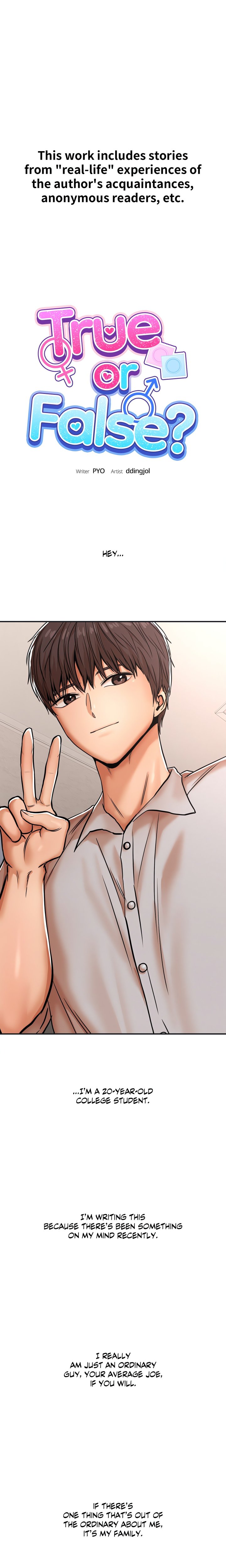 True or False? (Uncensored) Chapter 37 - Page 1