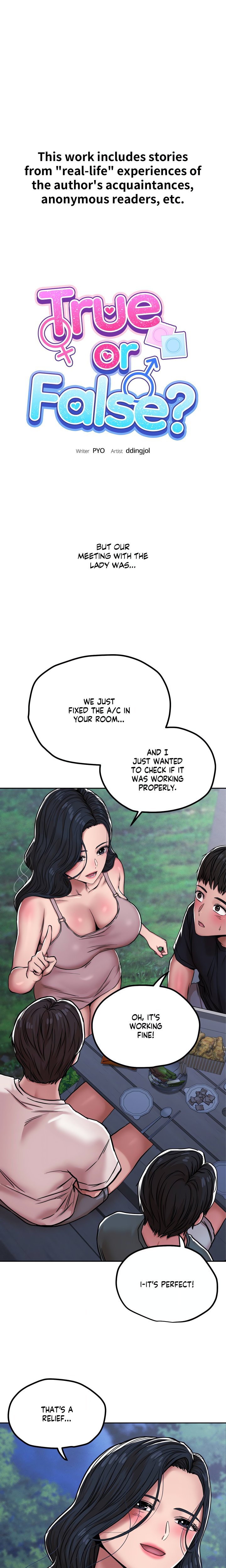 True or False? (Uncensored) Chapter 4 - Page 1