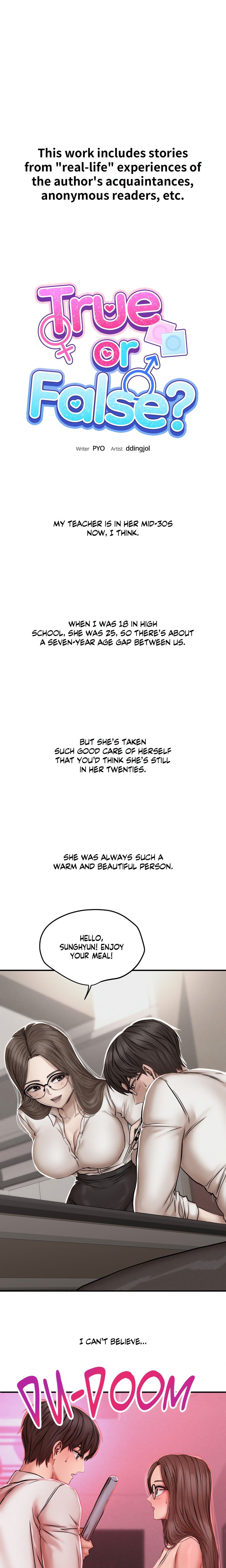 True or False? (Uncensored) Chapter 48 - Page 1