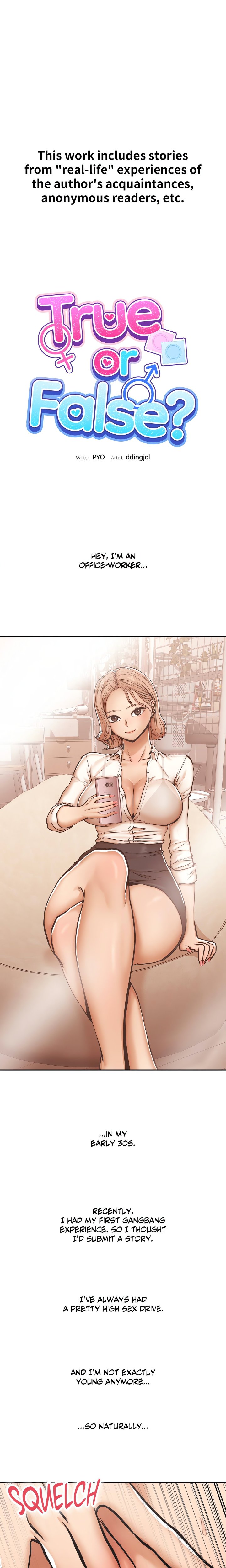 True or False? (Uncensored) Chapter 9 - Page 1