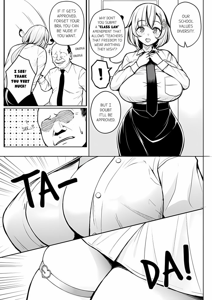 First Year Squid Class’s Nymphomaniac Teacher Chapter 1 - Page 5