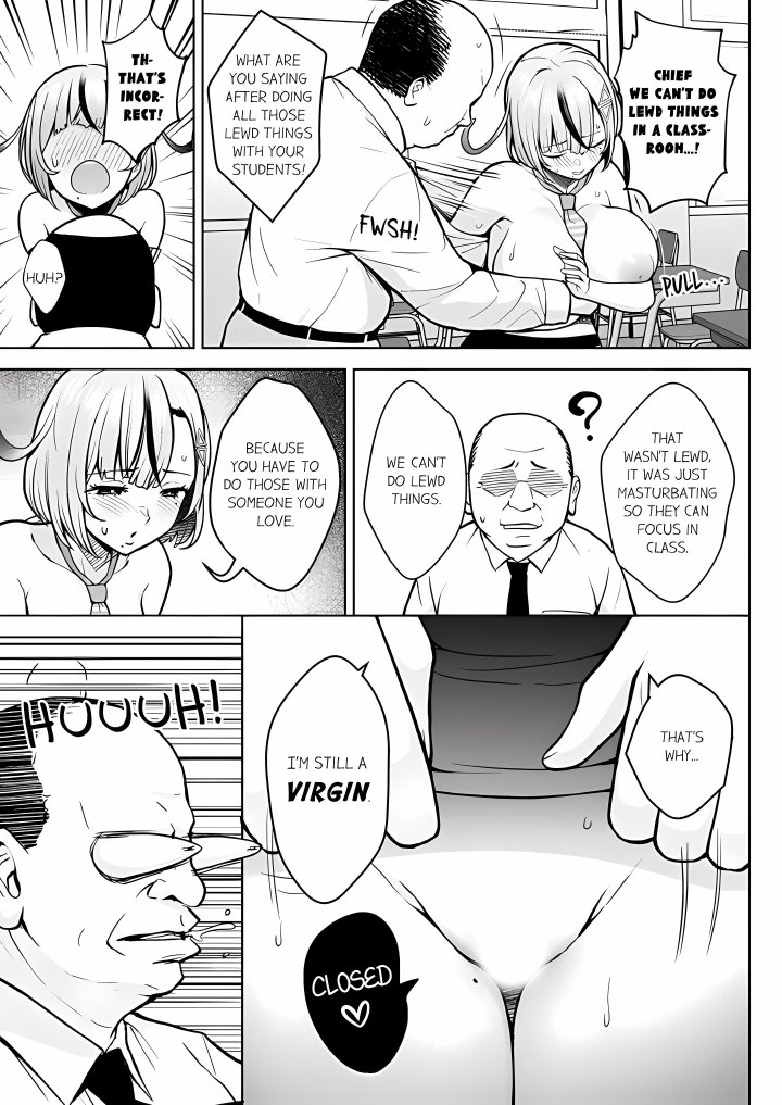 First Year Squid Class’s Nymphomaniac Teacher Chapter 3 - Page 7