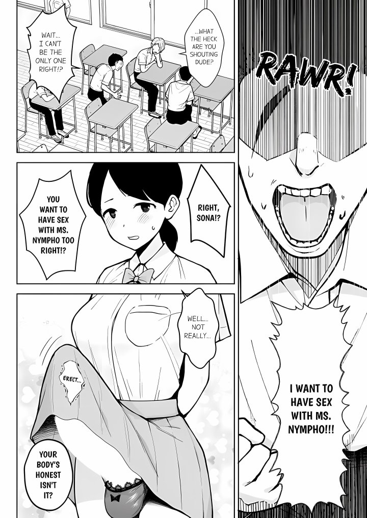 First Year Squid Class’s Nymphomaniac Teacher Chapter 7 - Page 2