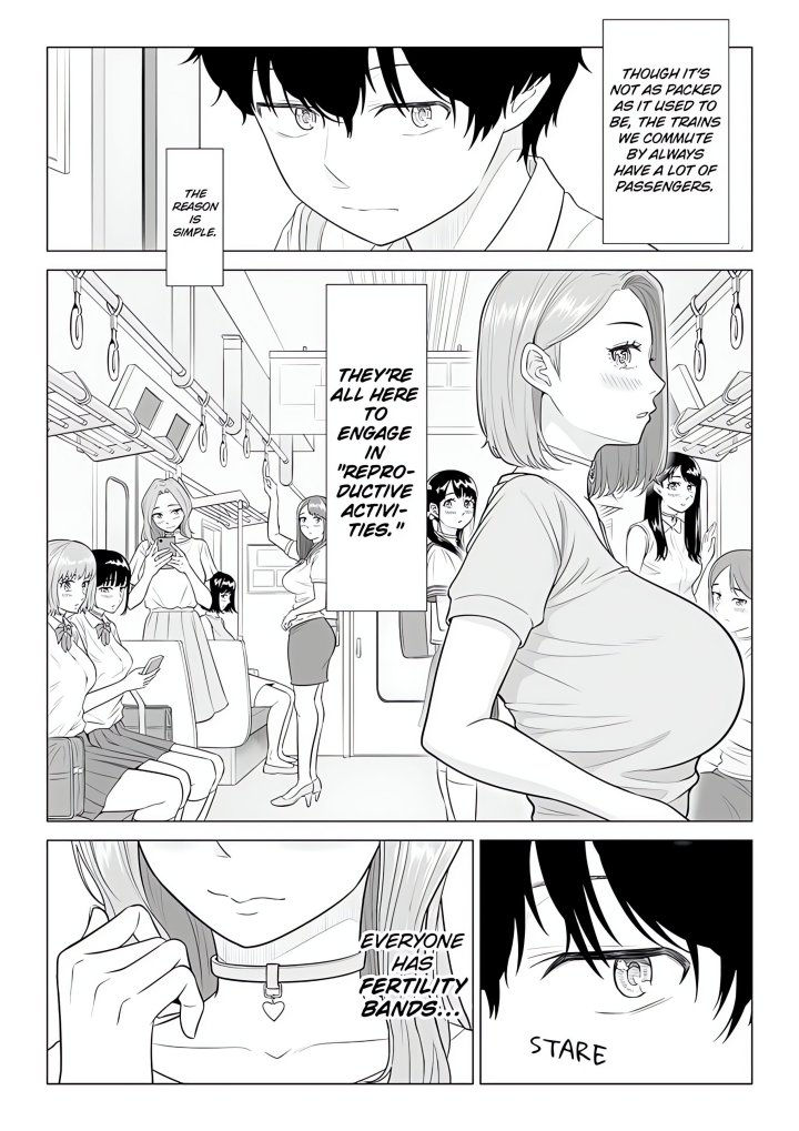In a World Where Males Are Nearly Extinct, Semen Has Become a Precious Resource Chapter 2 - Page 2
