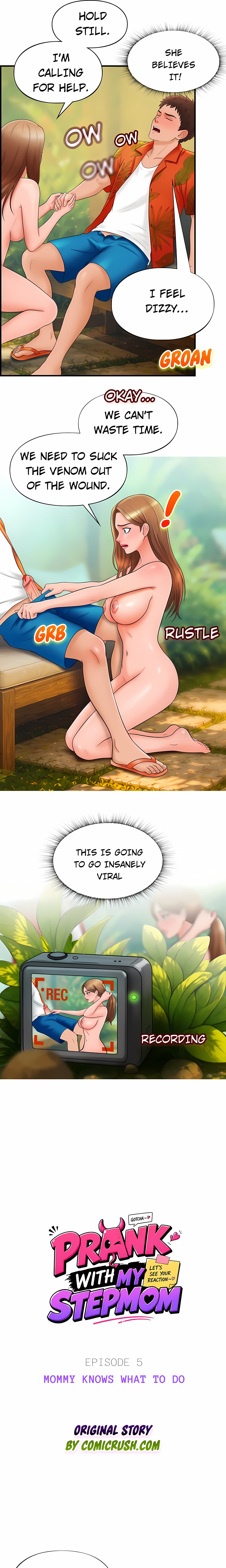 Prank with my stepmom (Uncensored) Chapter 6 - Page 1