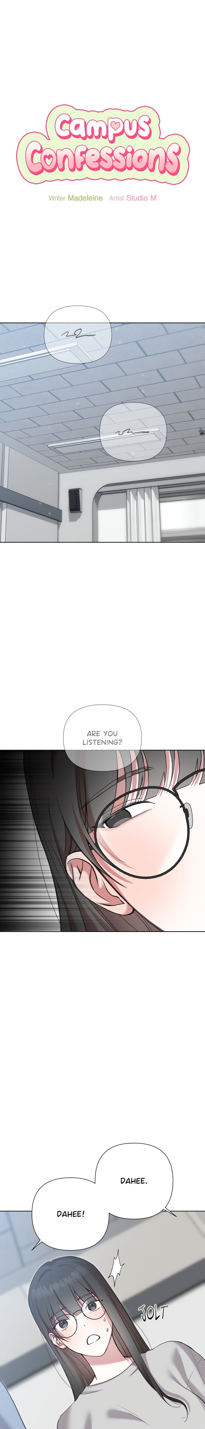 Campus Confessions Chapter 11 - Page 1