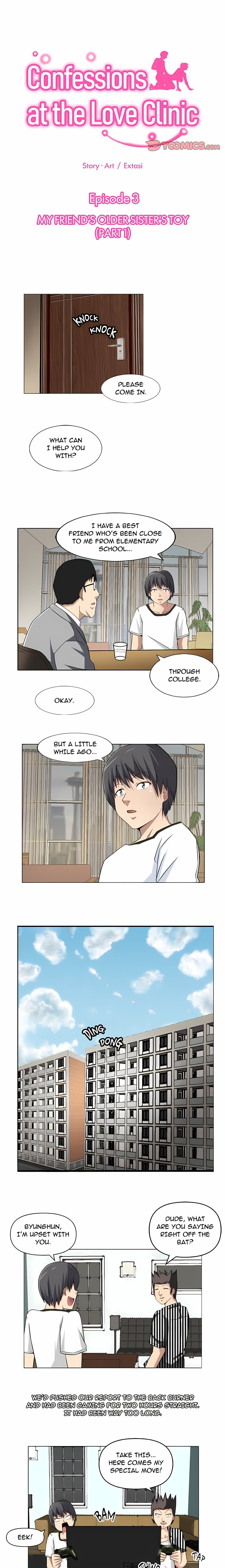 Confessions at the Love Clinic Chapter 3 - Page 1