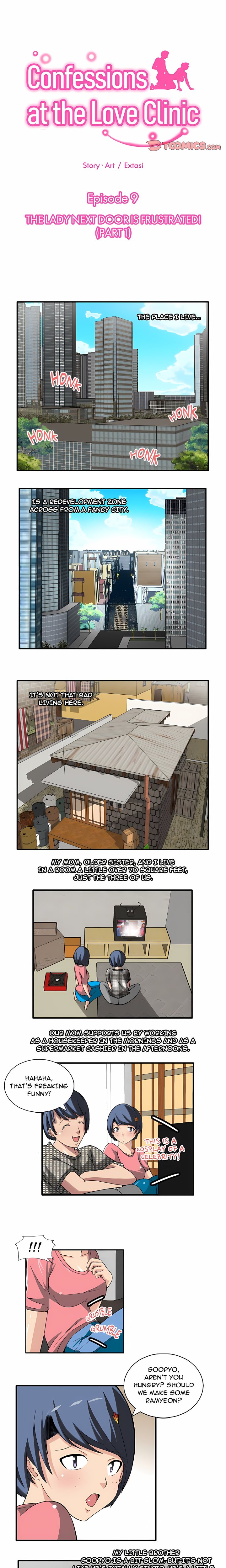 Confessions at the Love Clinic Chapter 9 - Page 1