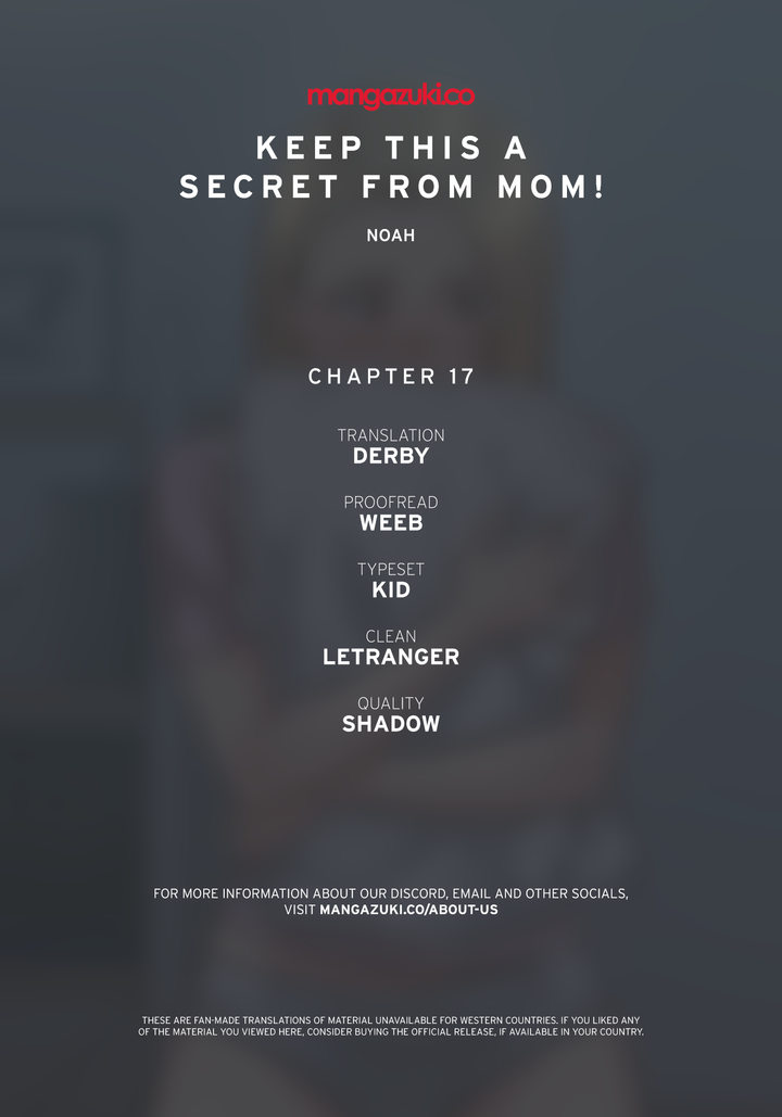 Keep it a Secret from Your Mother! Chapter 17 - Page 1