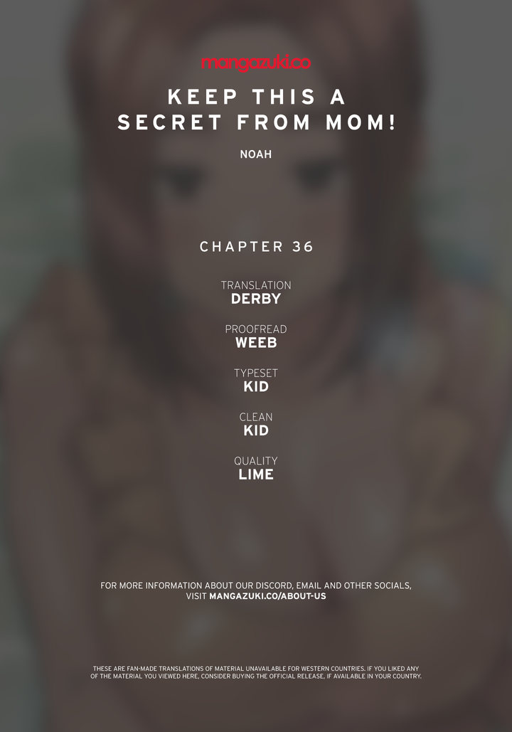 Keep it a Secret from Your Mother! Chapter 36 - Page 1