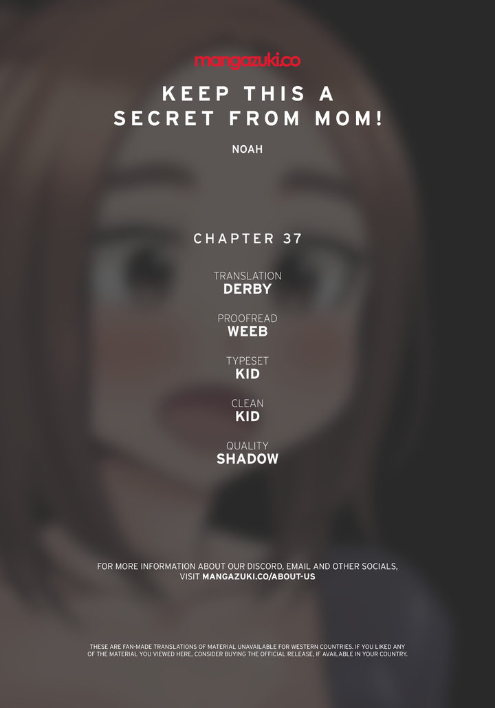 Keep it a Secret from Your Mother! Chapter 37 - Page 1