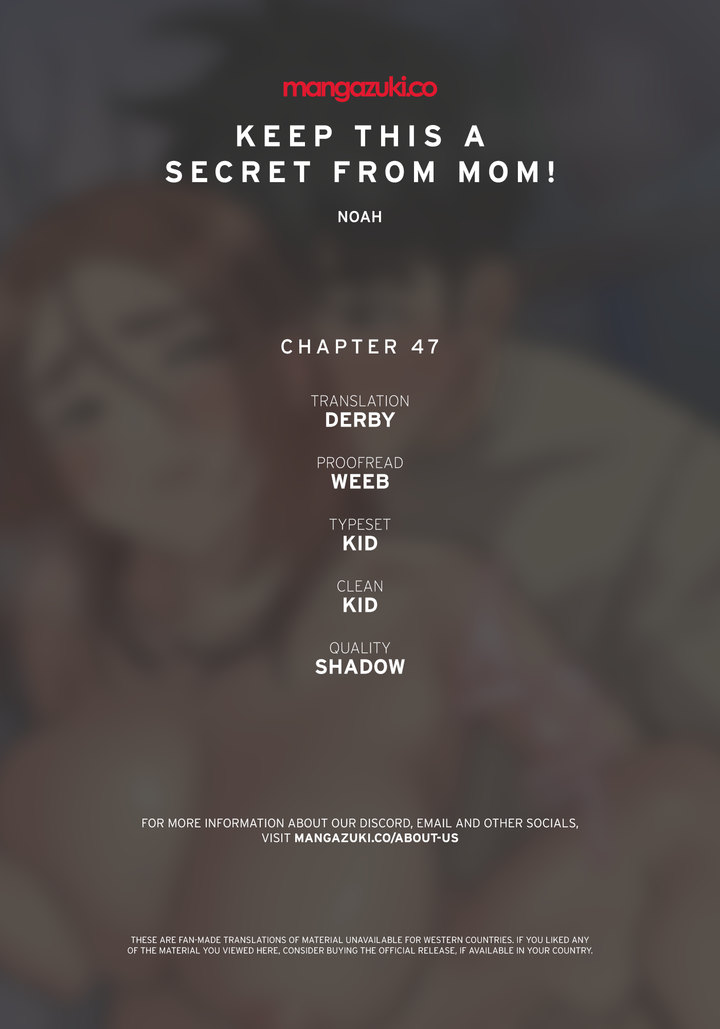 Keep it a Secret from Your Mother! Chapter 47 - Page 1