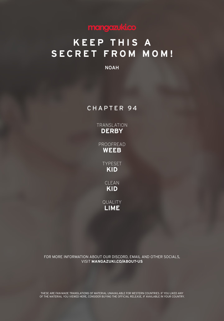 Keep it a Secret from Your Mother! Chapter 94 - Page 1