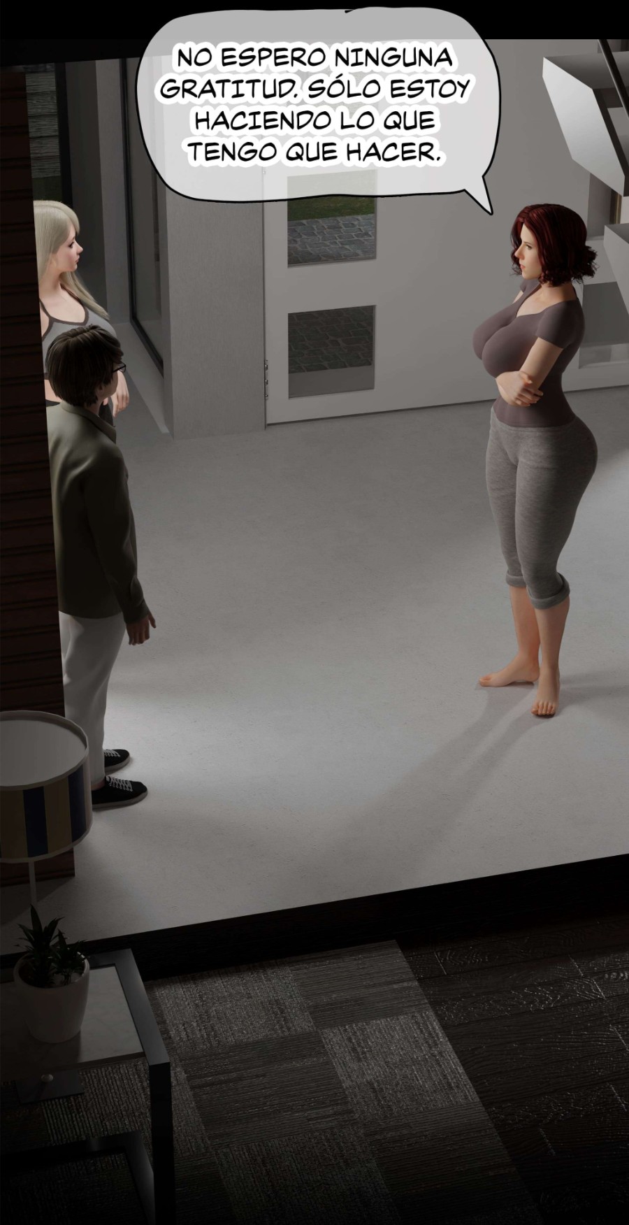 My Neighbor’s Widow [Rose Blue 3D] Chapter 1 - Page 104