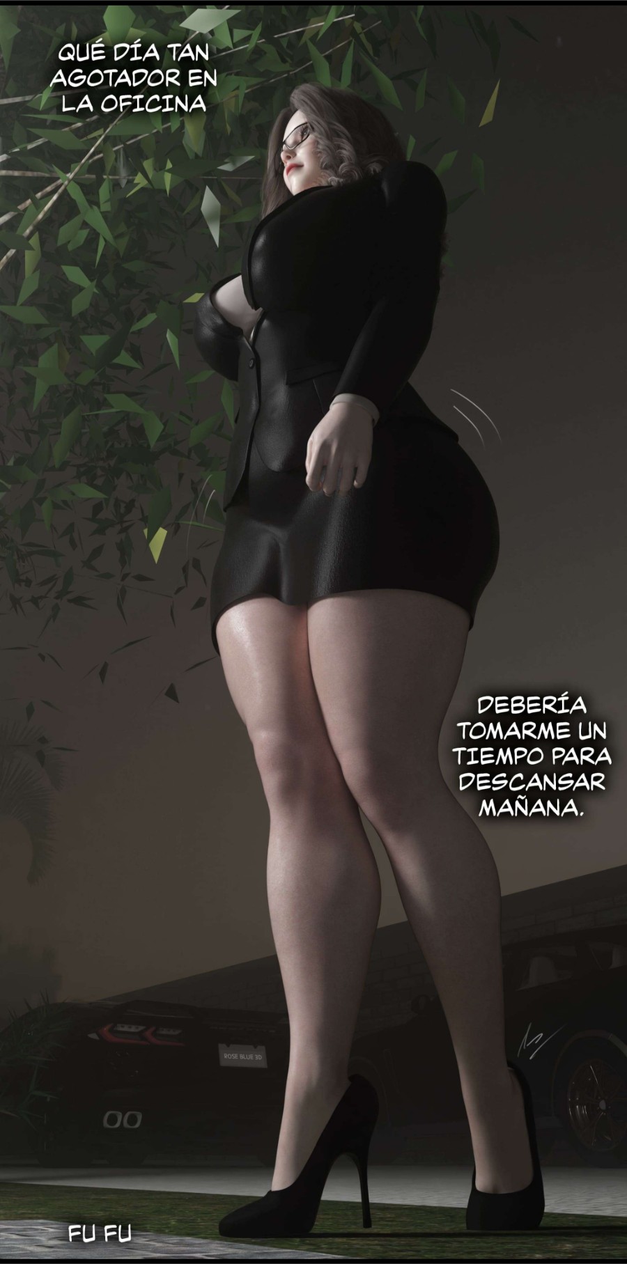 My Neighbor’s Widow [Rose Blue 3D] Chapter 1 - Page 108