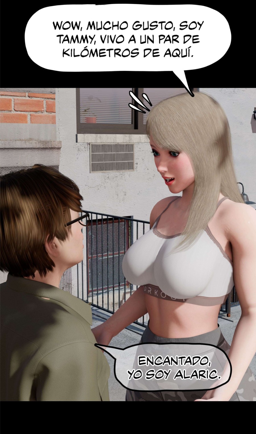 My Neighbor’s Widow [Rose Blue 3D] Chapter 1 - Page 32