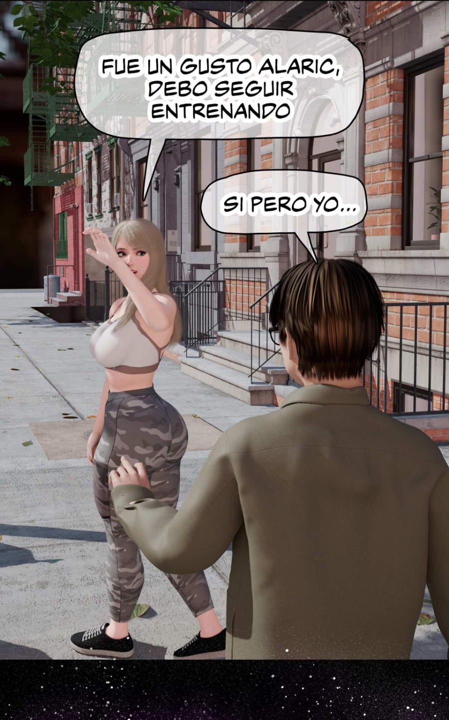 My Neighbor’s Widow [Rose Blue 3D] Chapter 1 - Page 36