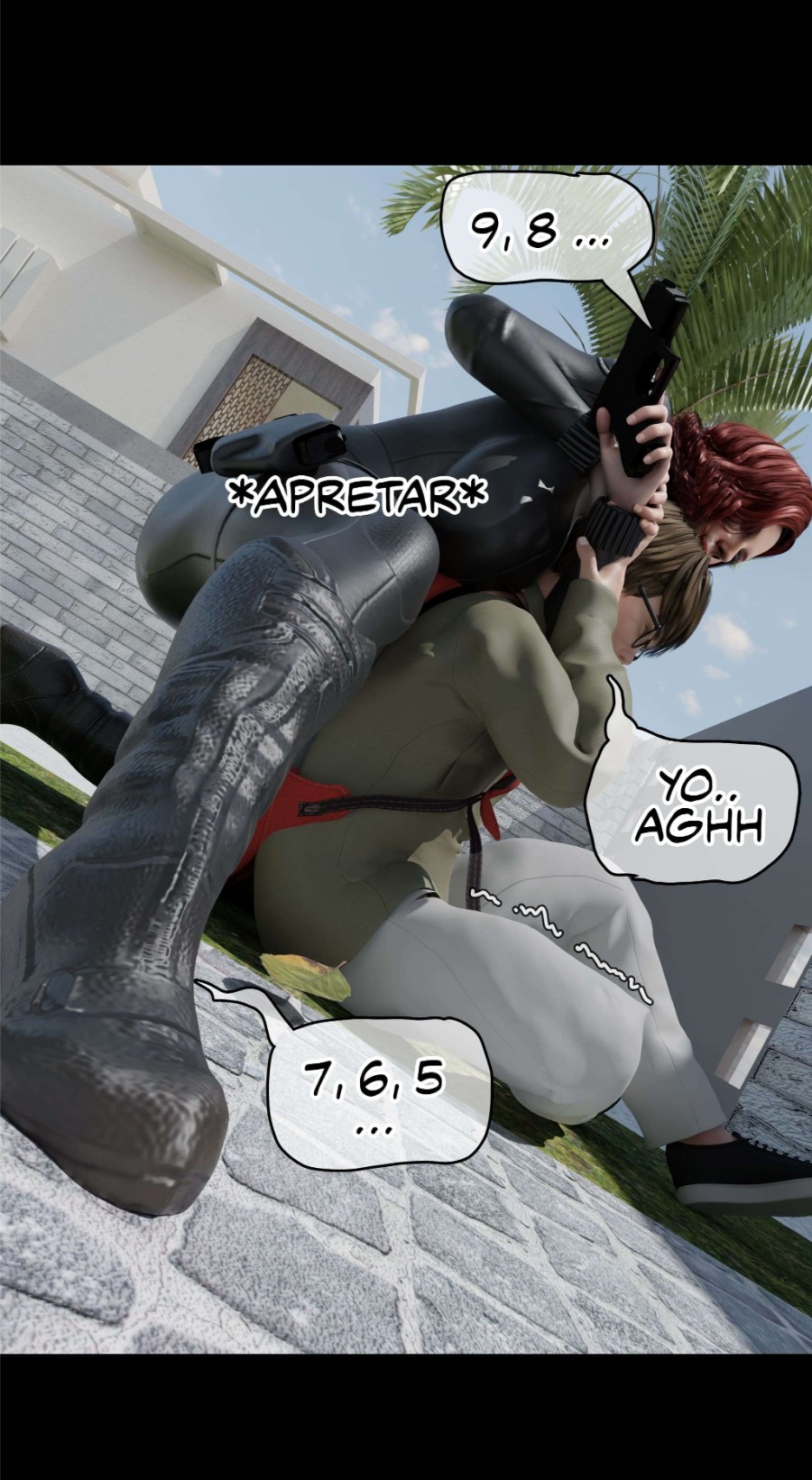 My Neighbor’s Widow [Rose Blue 3D] Chapter 1 - Page 49