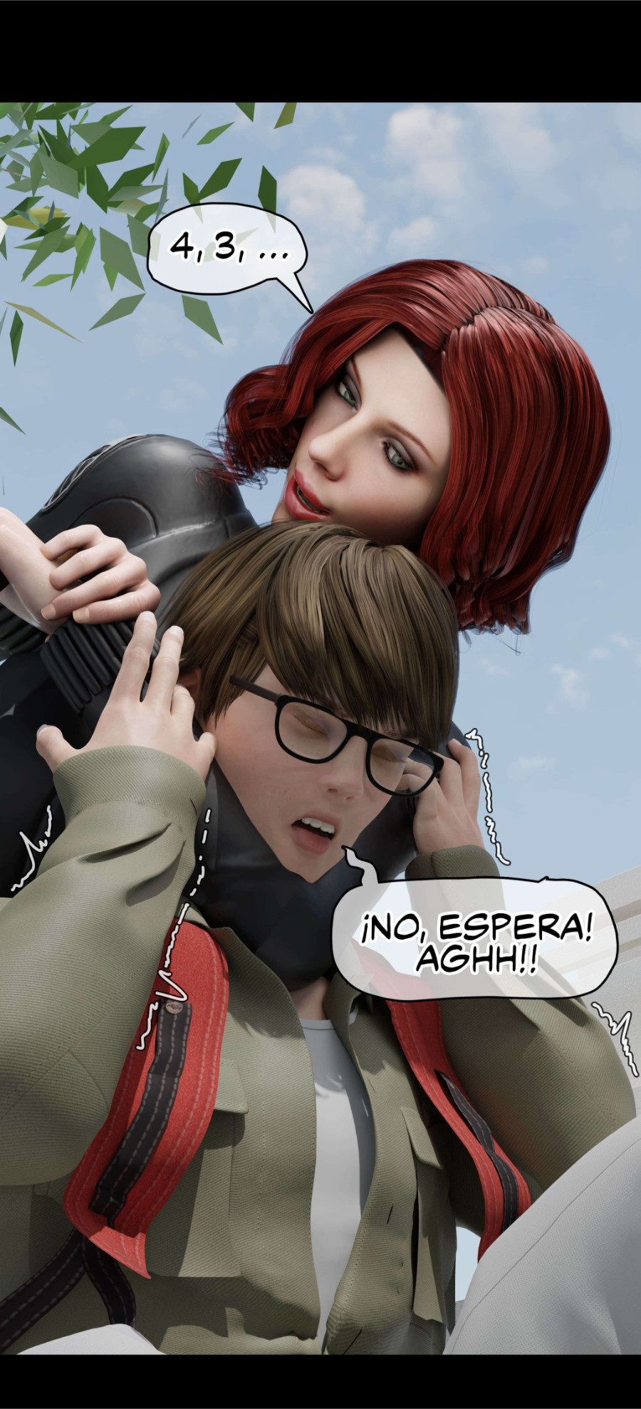 My Neighbor’s Widow [Rose Blue 3D] Chapter 1 - Page 50