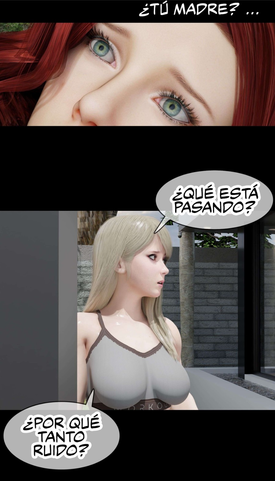 My Neighbor’s Widow [Rose Blue 3D] Chapter 1 - Page 63